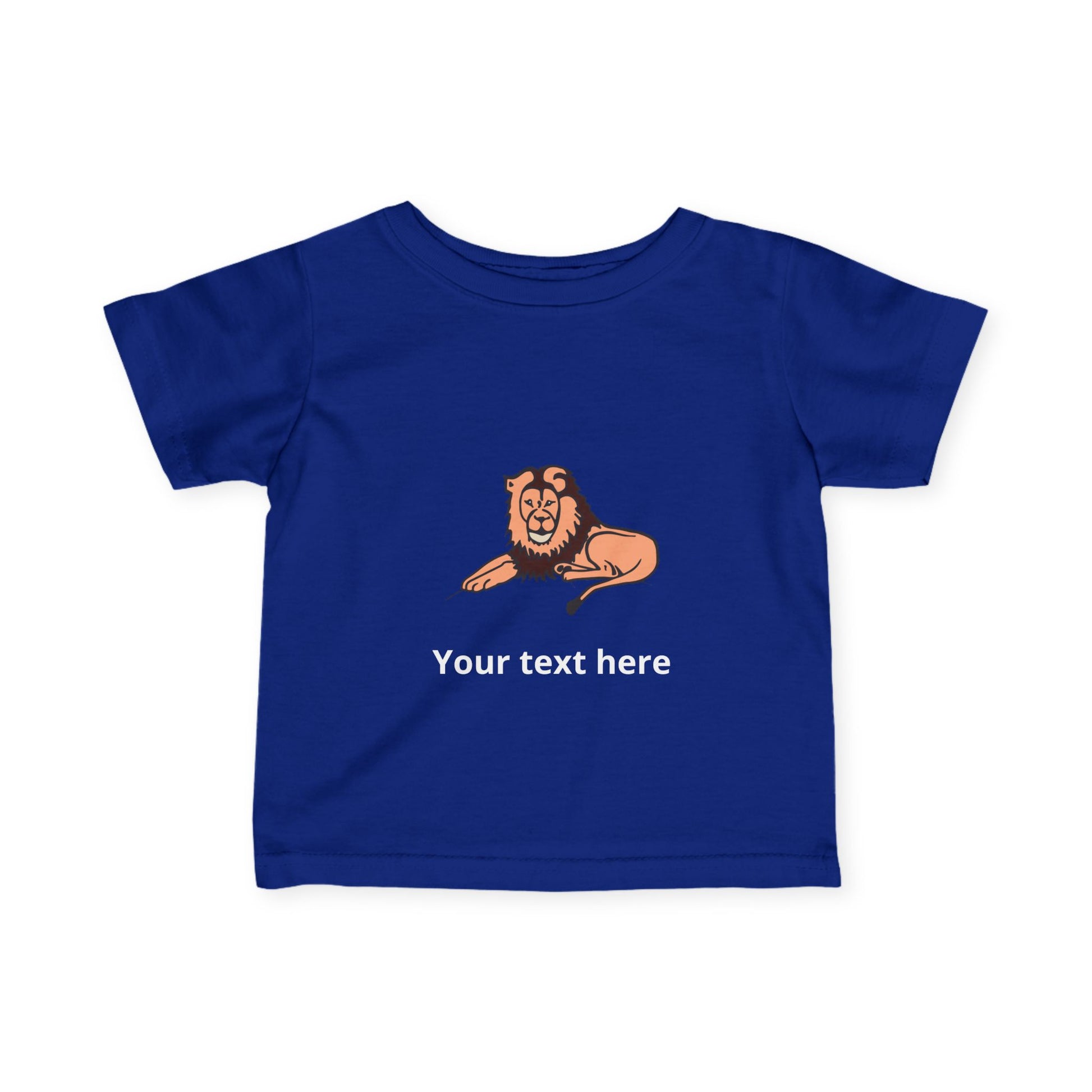 Lion — Customizable Infant Tee - Baby Shirt