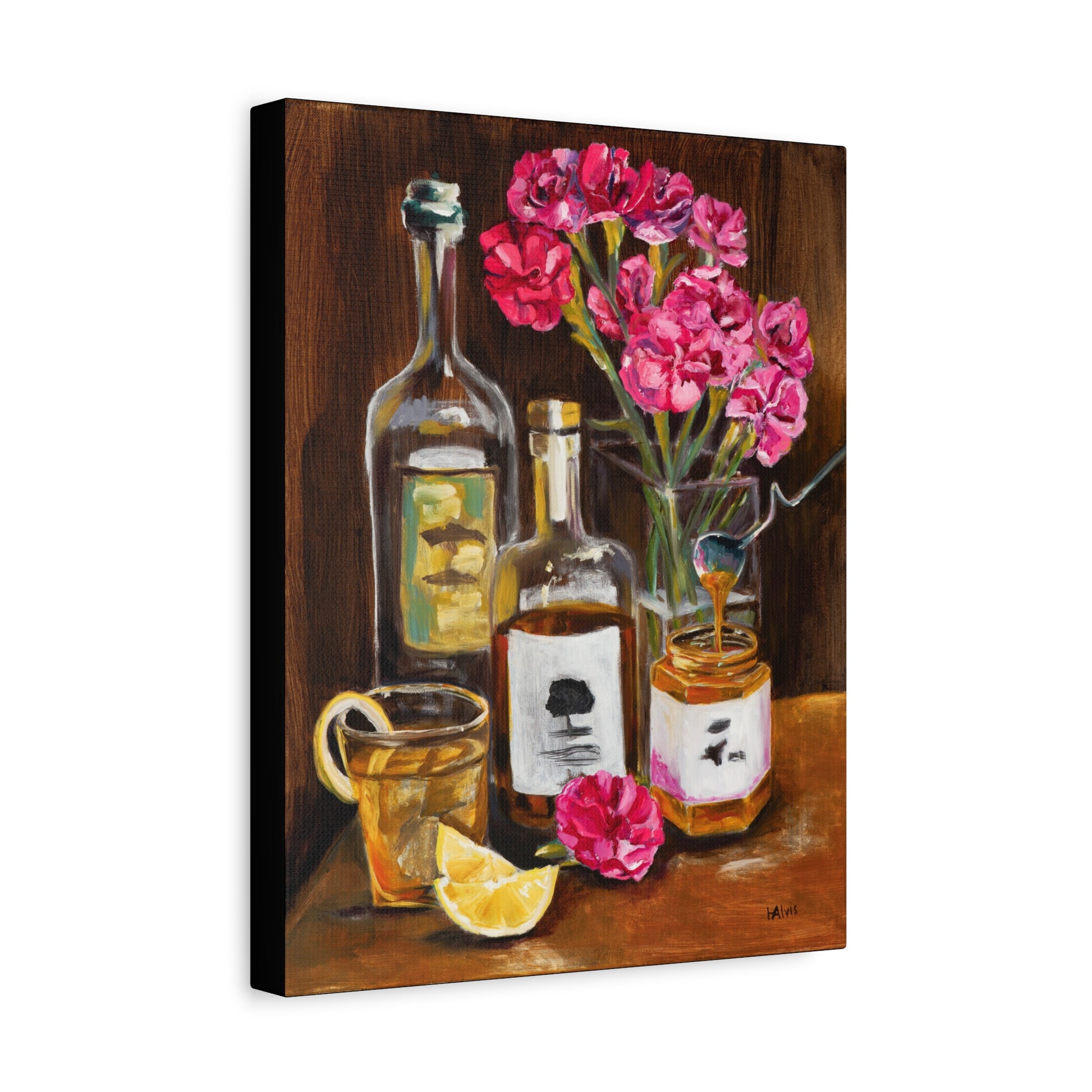 Whiskey Sour — Stretched Canvas