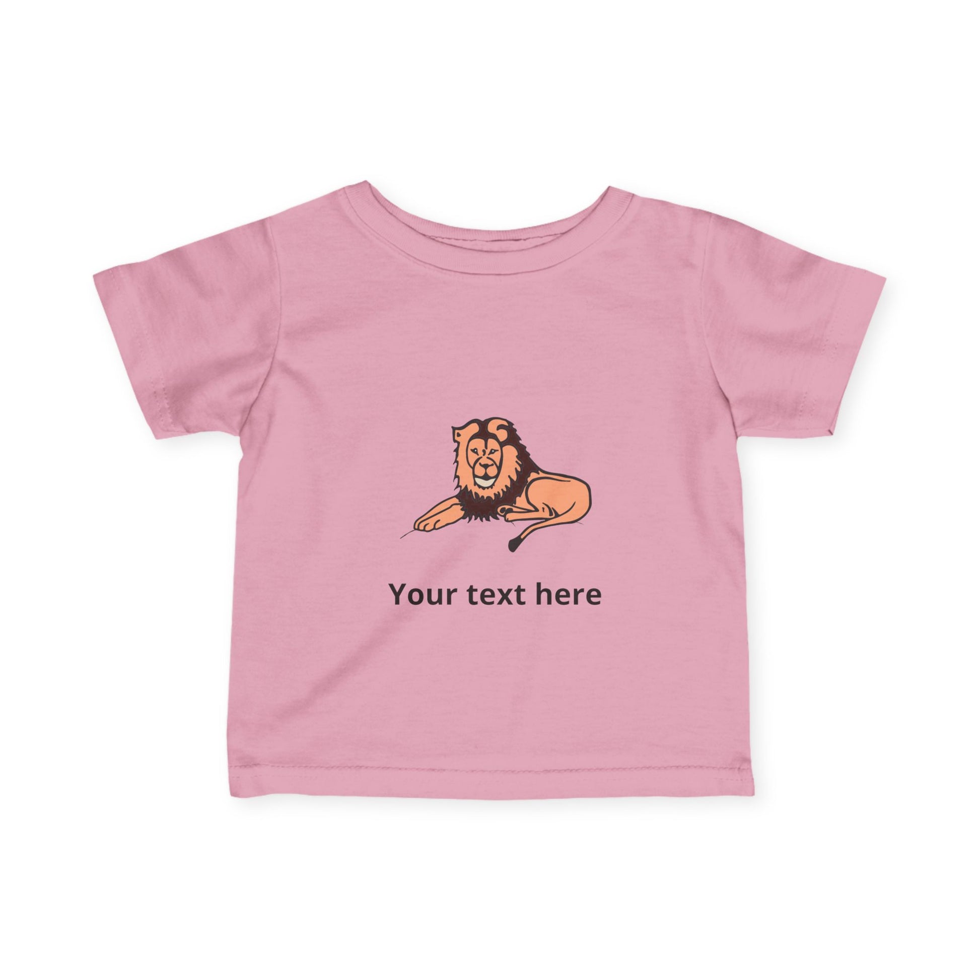 Lion — Customizable Infant Tee - Baby Shirt