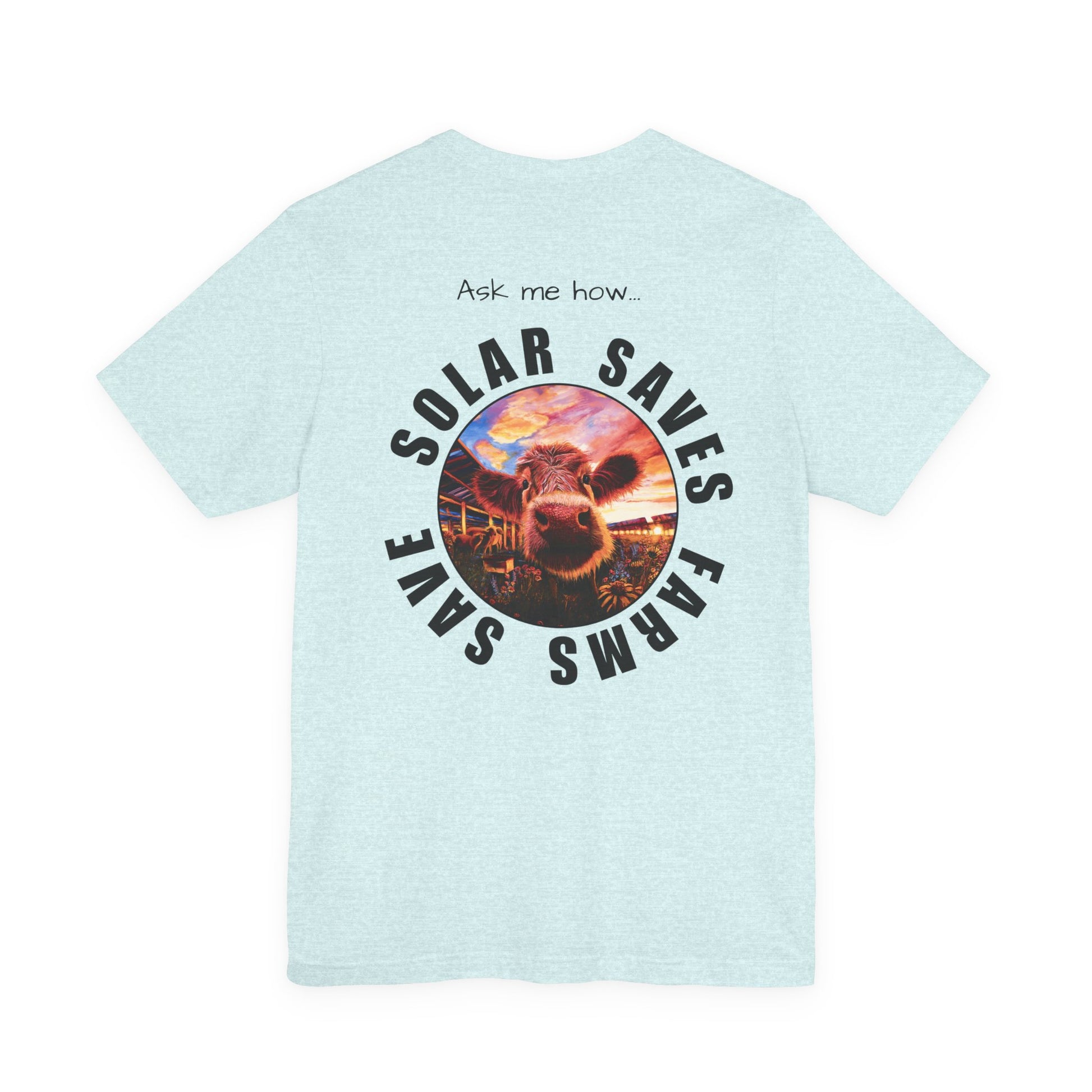 Solar Saves Farms T‑Shirt — Unisex