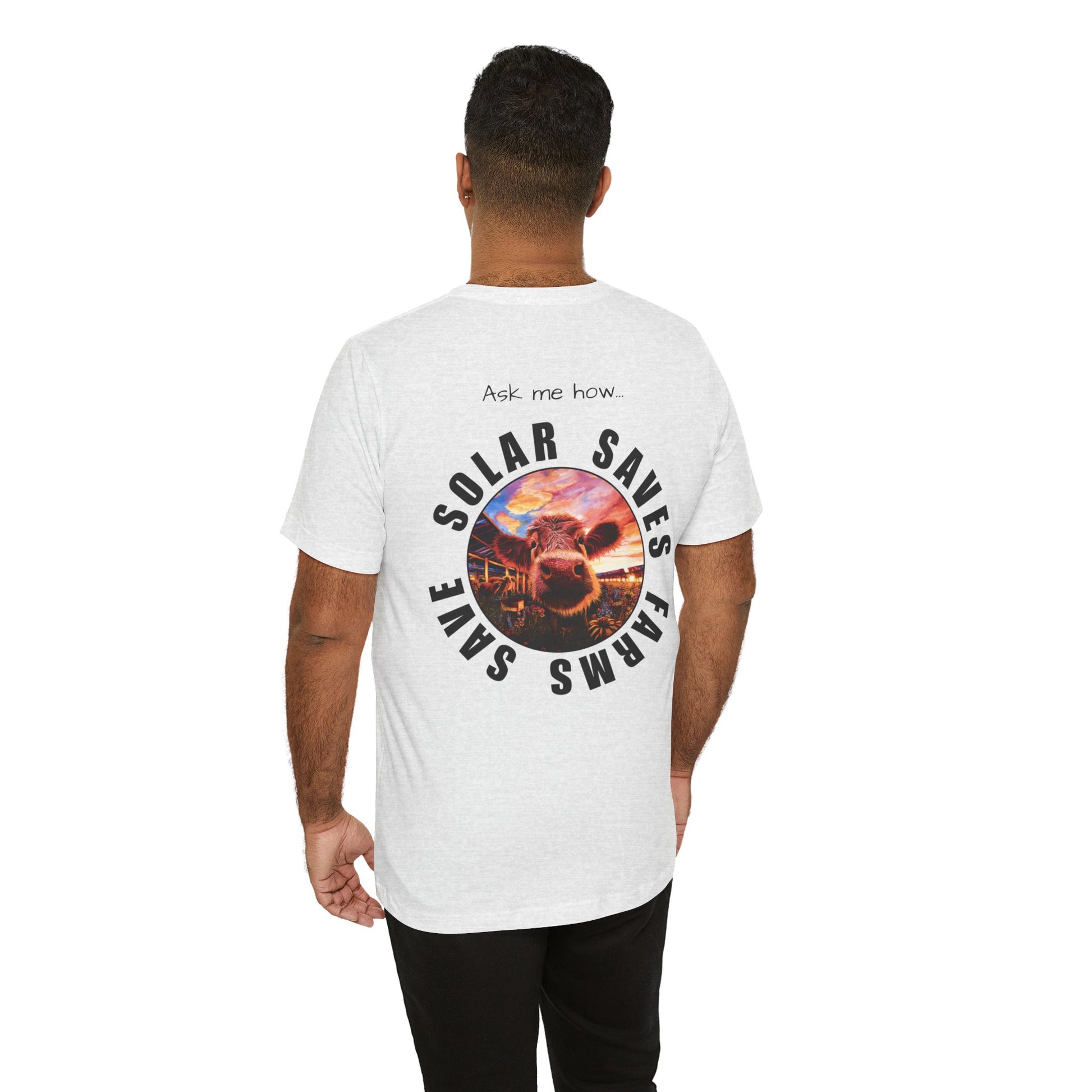 Solar Saves Farms T‑Shirt — Unisex