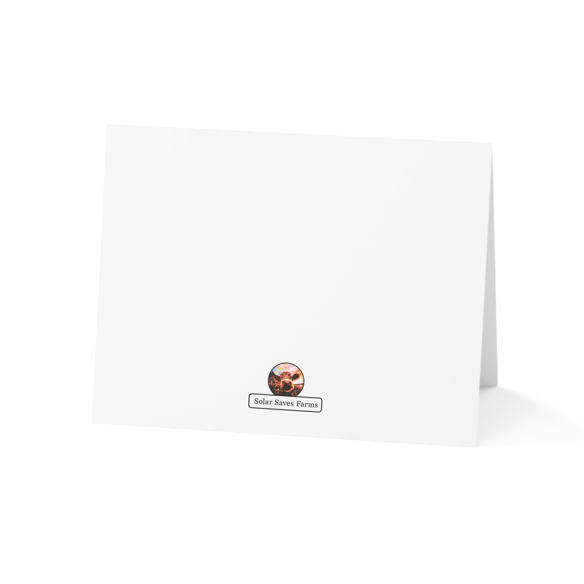 Solar Saves Farms Greeting Cards (Set of 1, 10, 30, 50)