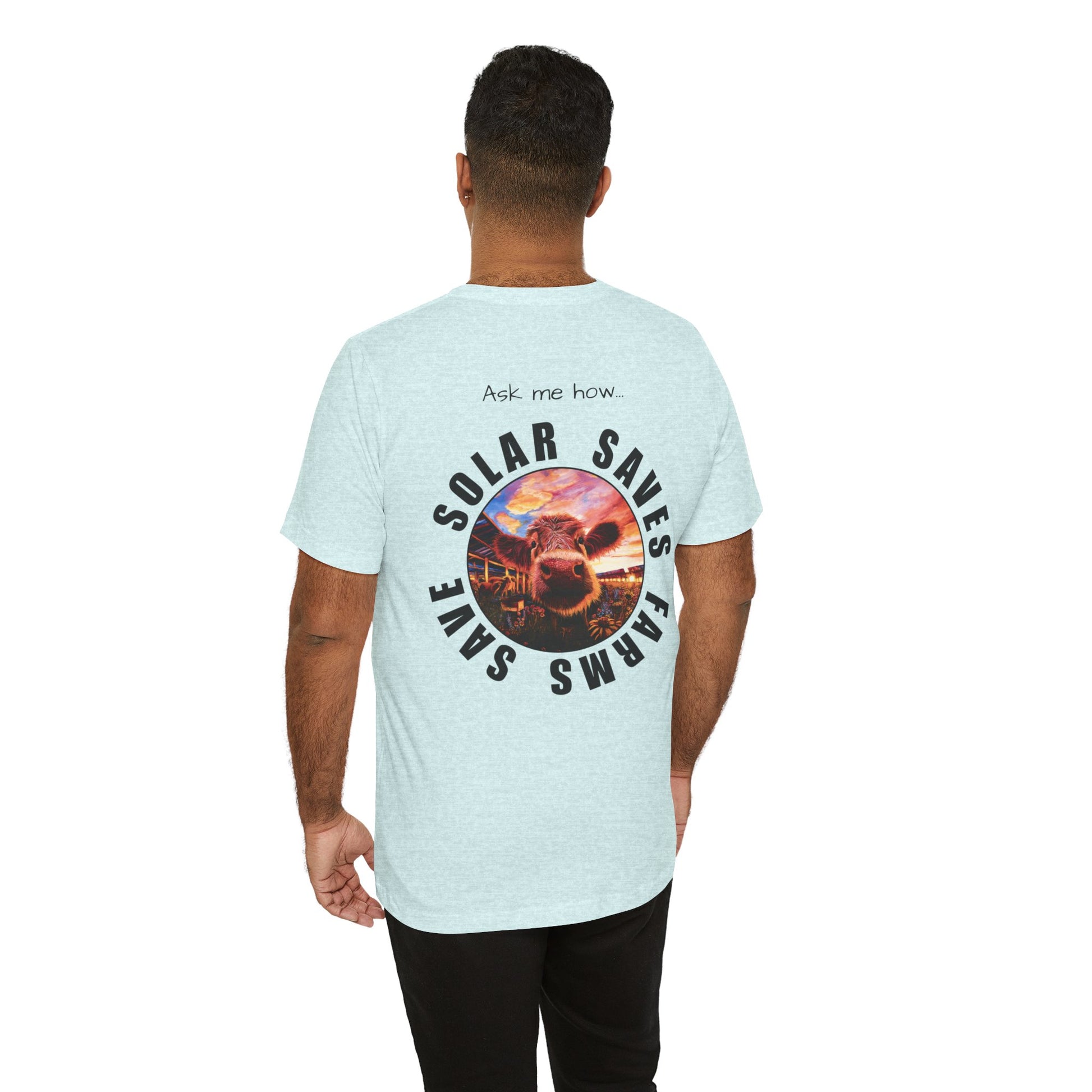 Solar Saves Farms T‑Shirt — Unisex
