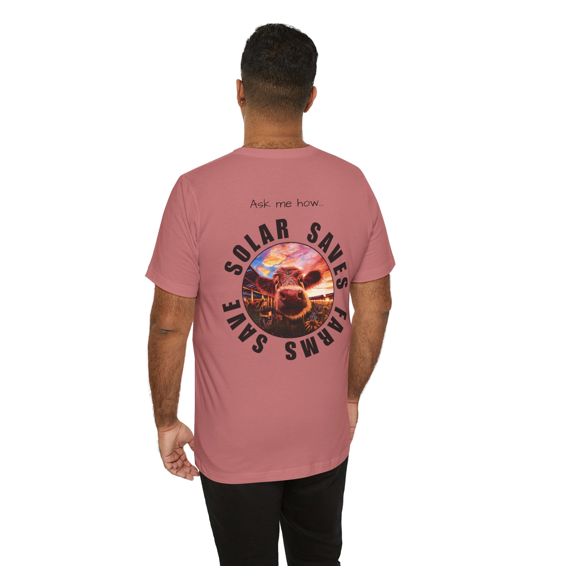 Solar Saves Farms T‑Shirt — Unisex