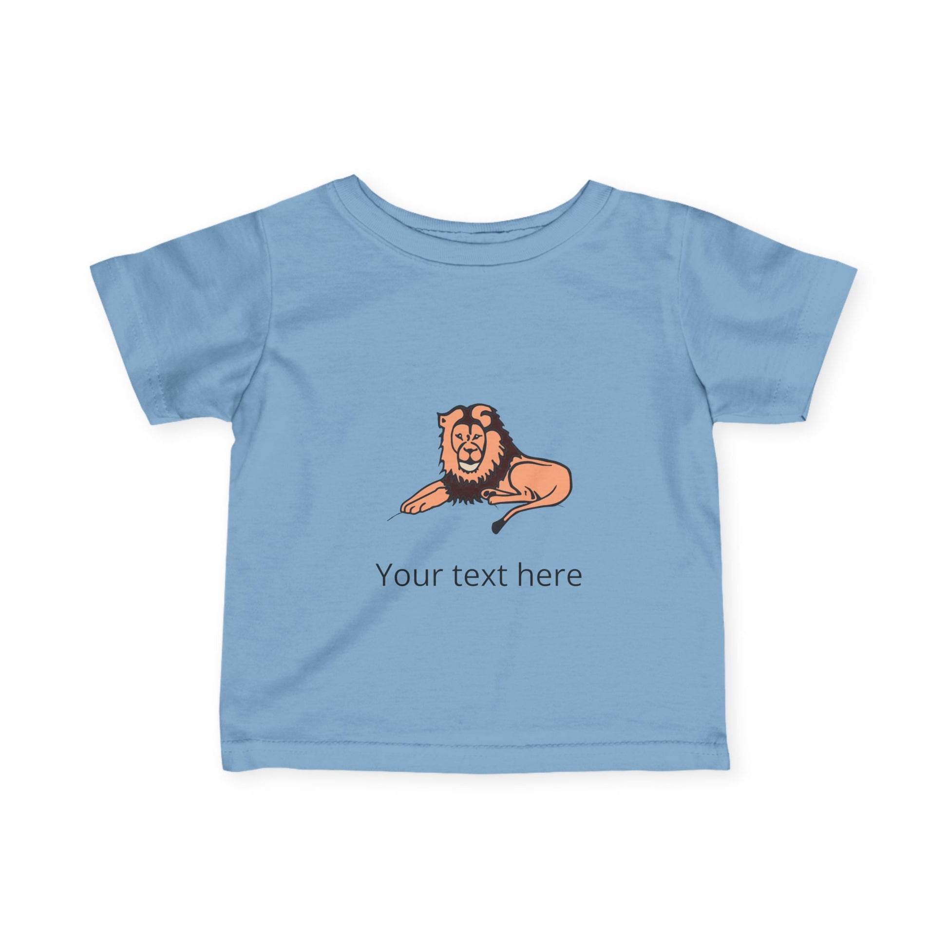 Lion — Customizable Infant Tee - Baby Shirt