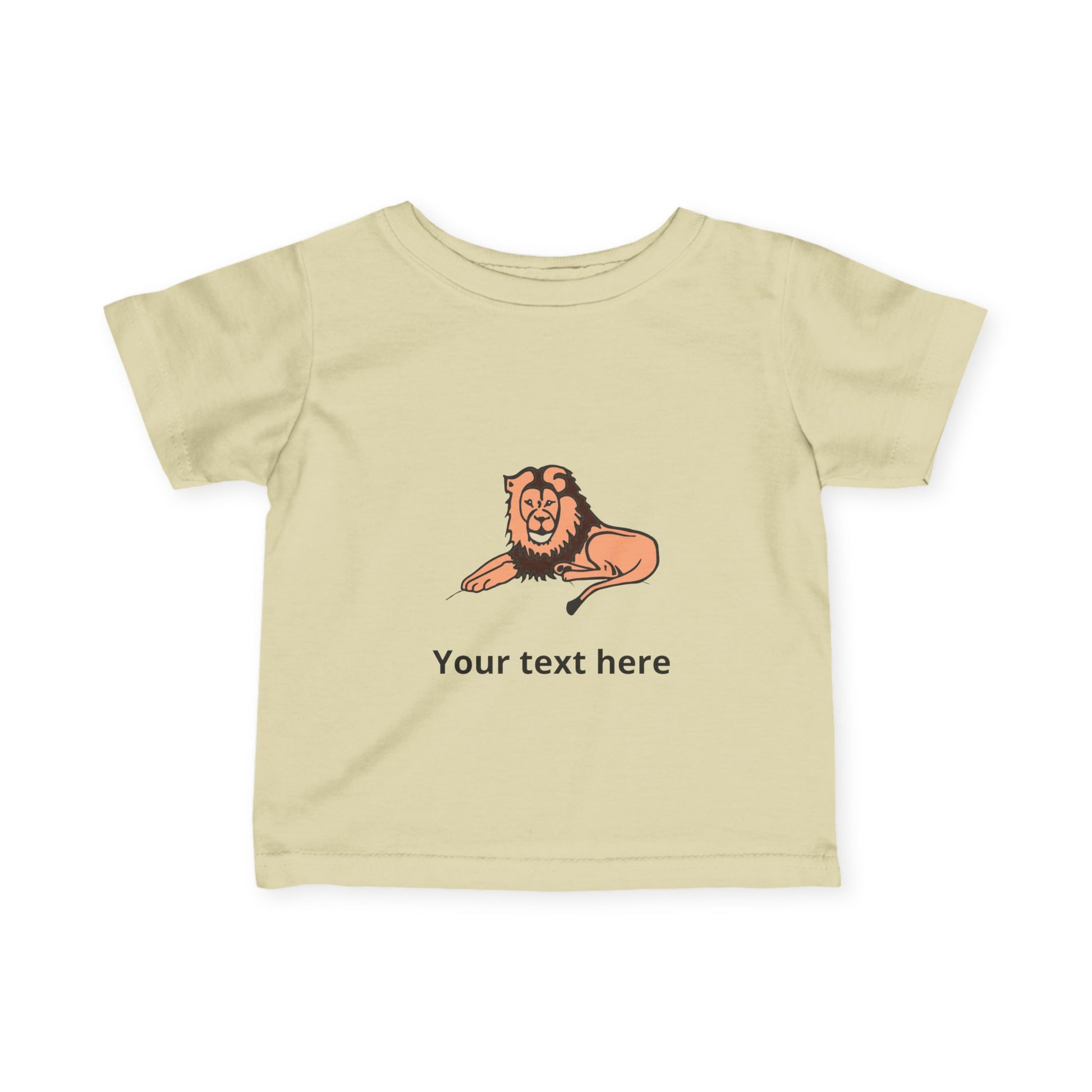 Lion — Customizable Infant Tee - Baby Shirt