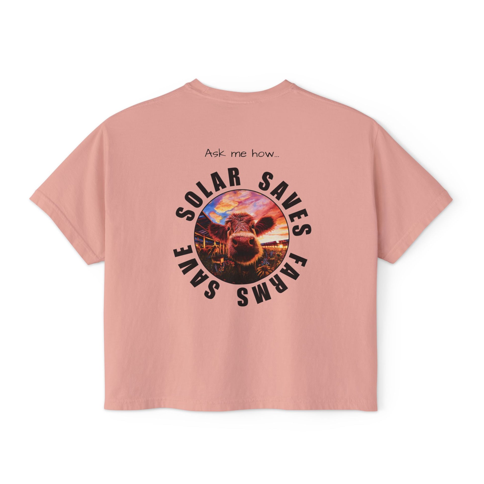 Solar Saves Farm — Women's Boxy Tee