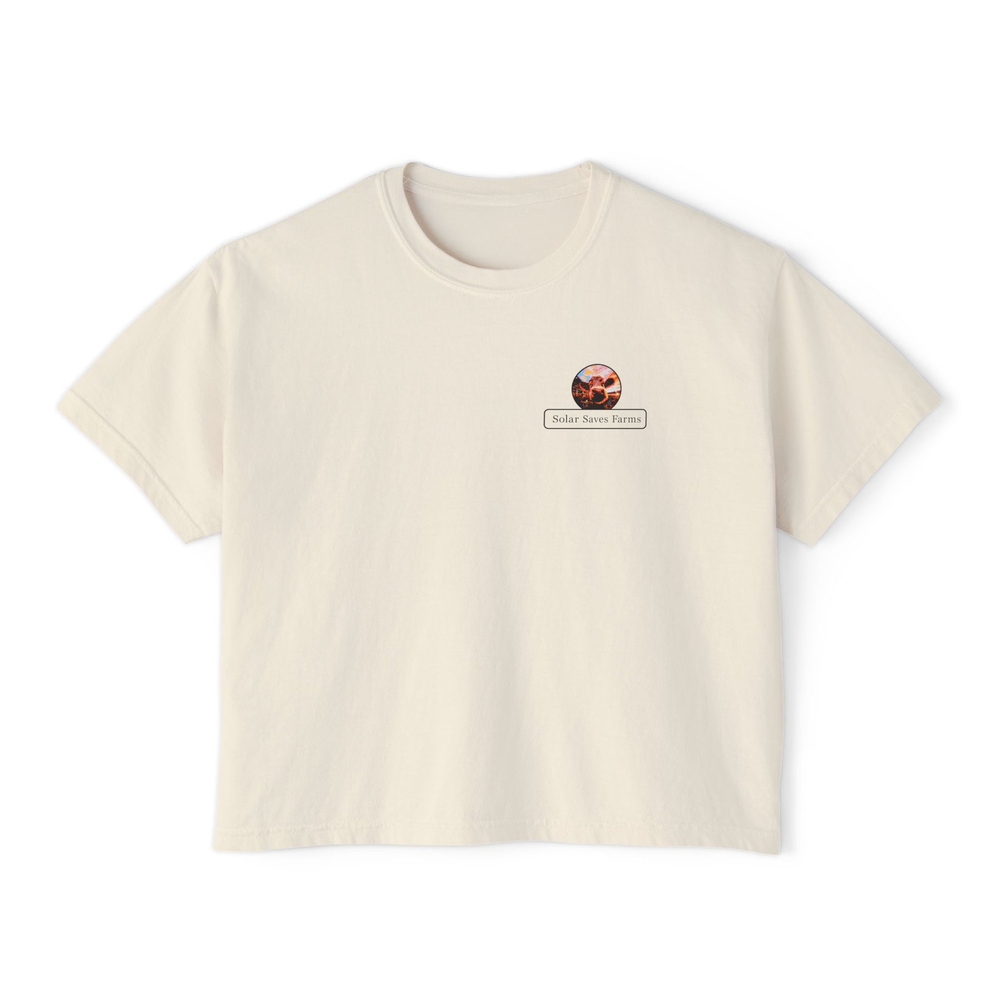 Solar Saves Farm — Women's Boxy Tee