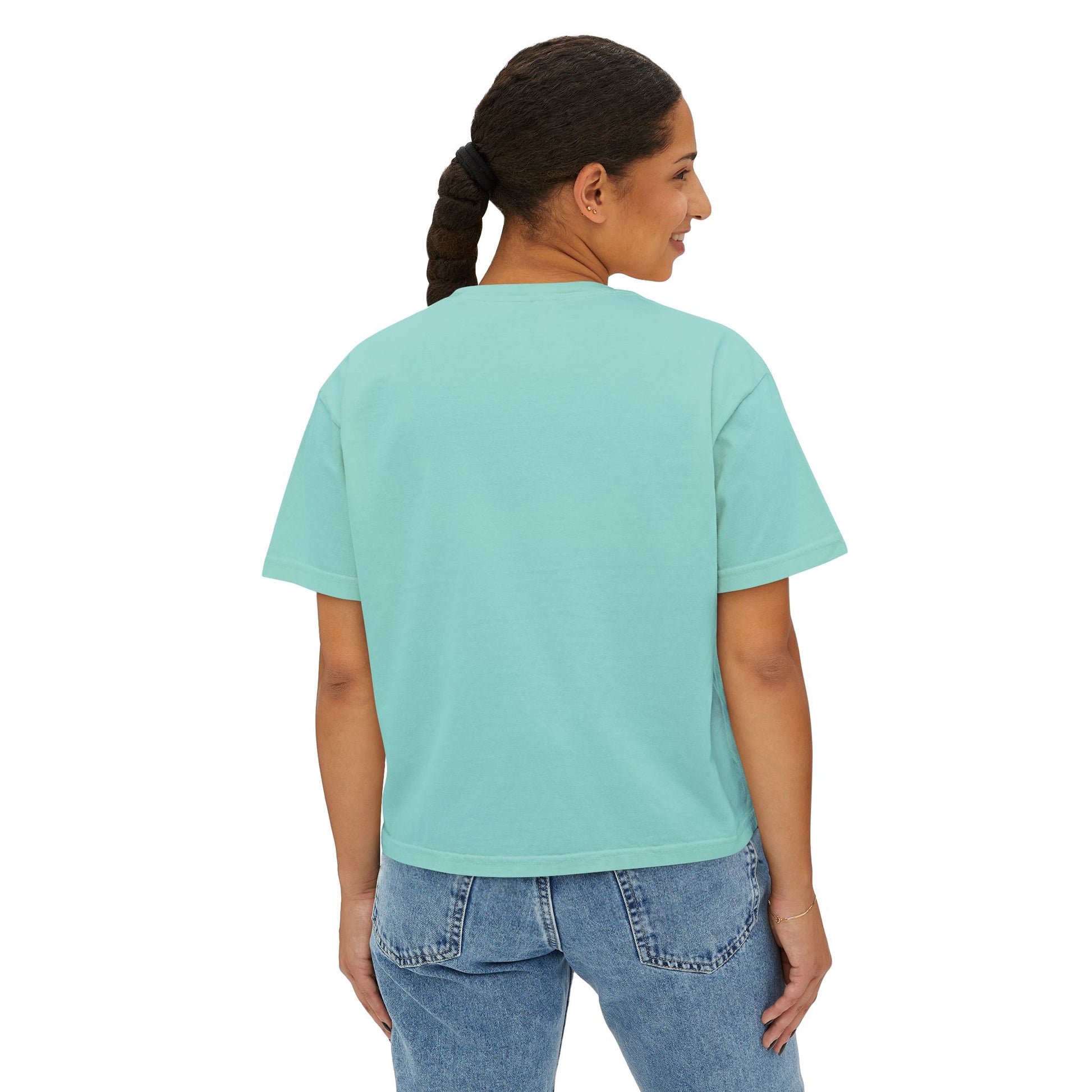 Resist Portrait Boxy Tee – Feminist Statement Graphic Tee