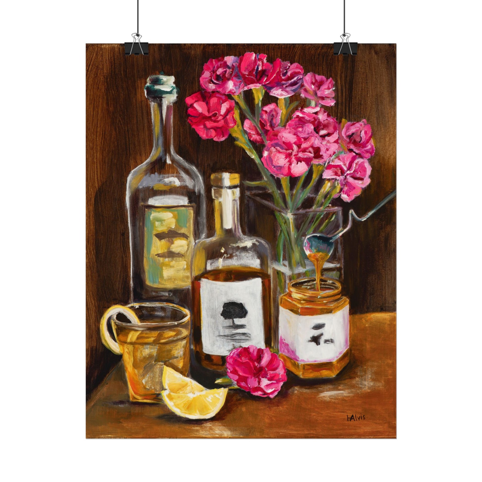 Whiskey Sour — Watercolor Paper