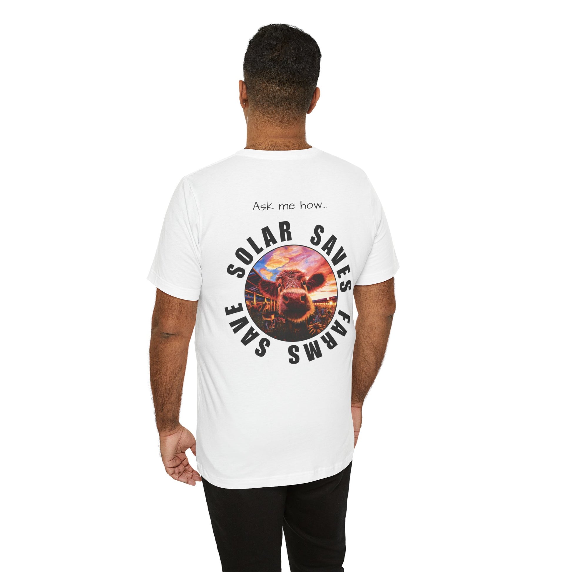 Solar Saves Farms T‑Shirt — Unisex
