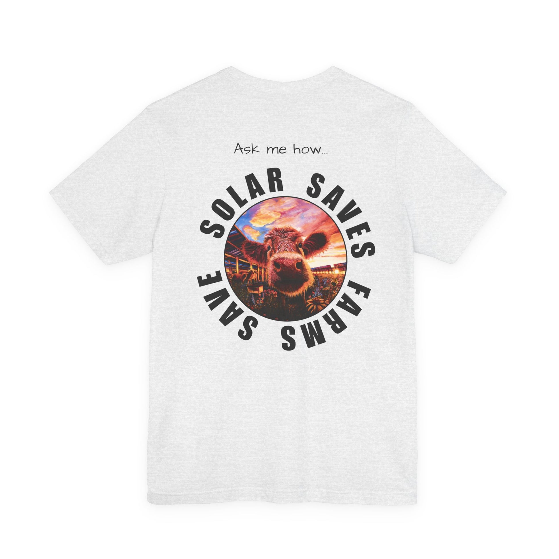 Solar Saves Farms T‑Shirt — Unisex