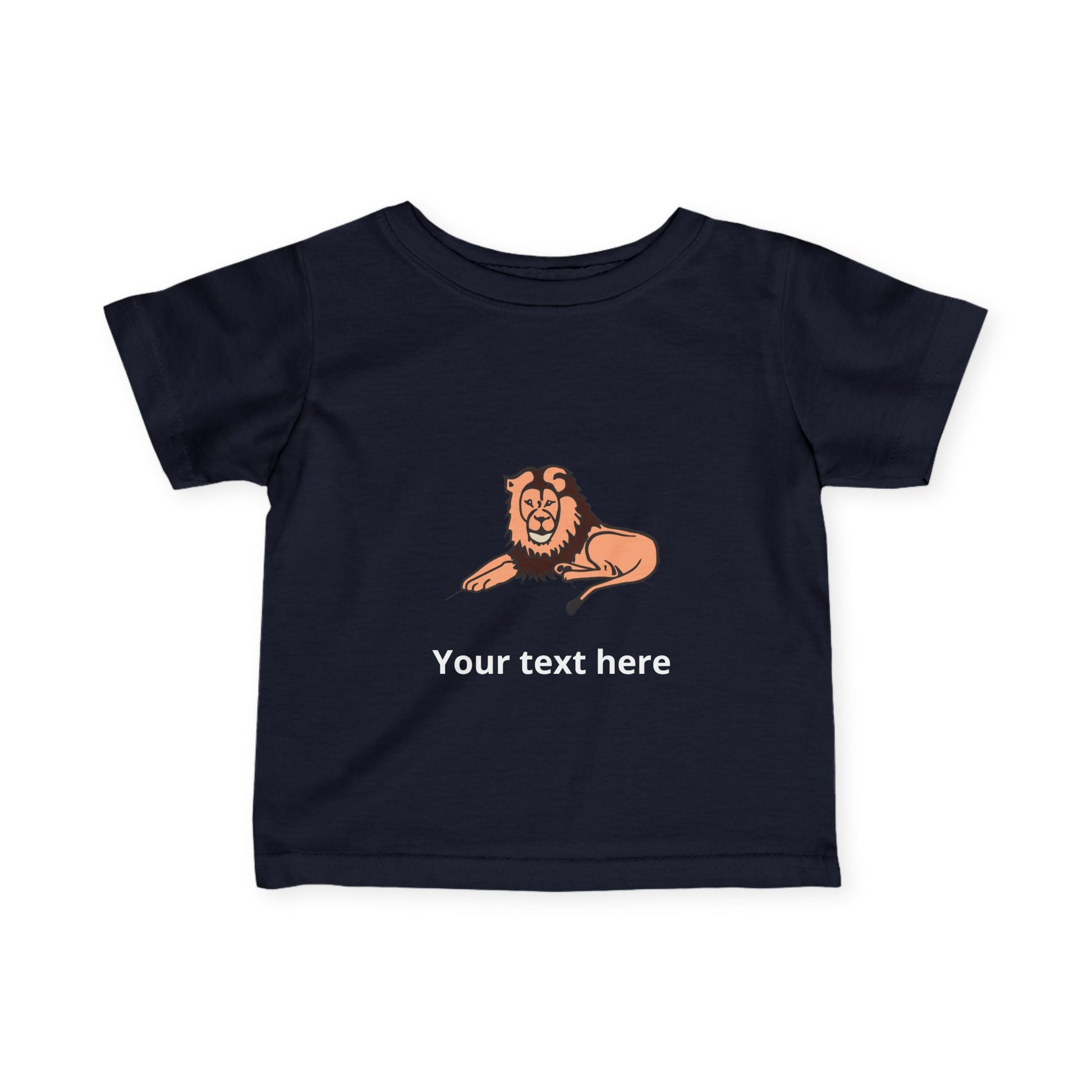 Lion — Customizable Infant Tee - Baby Shirt