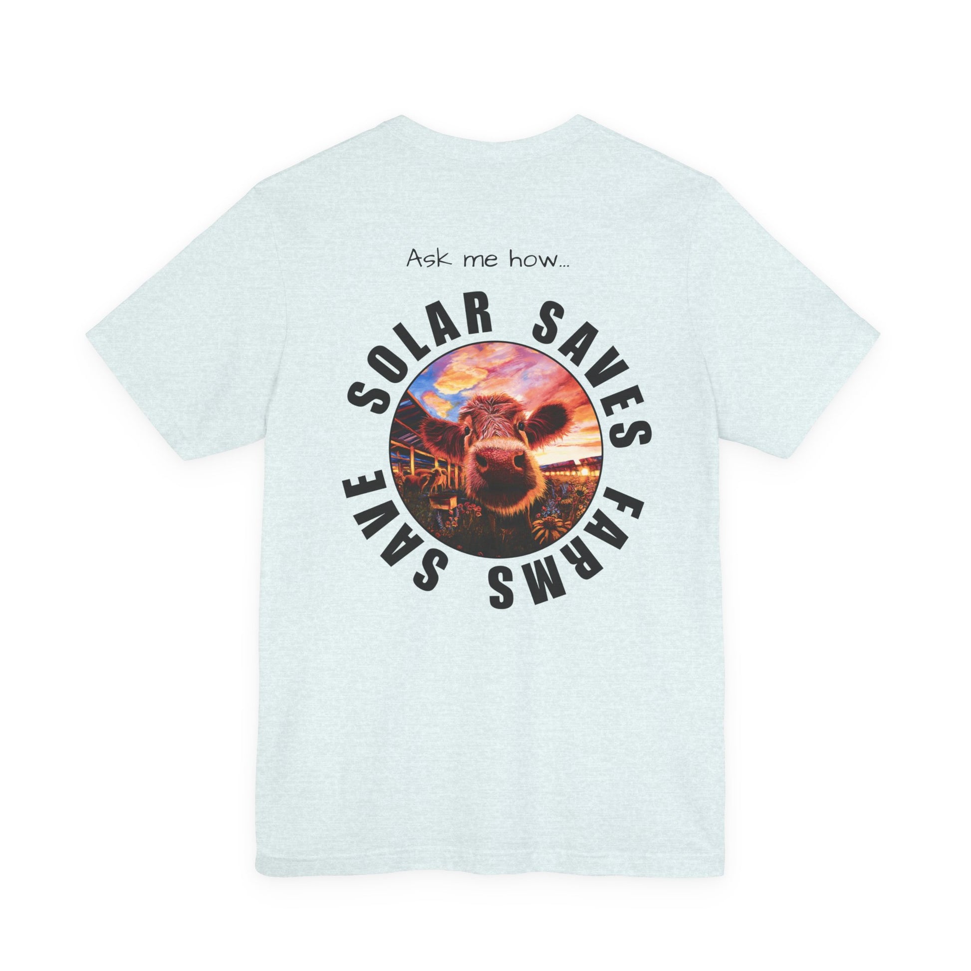 Solar Saves Farms T‑Shirt — Unisex
