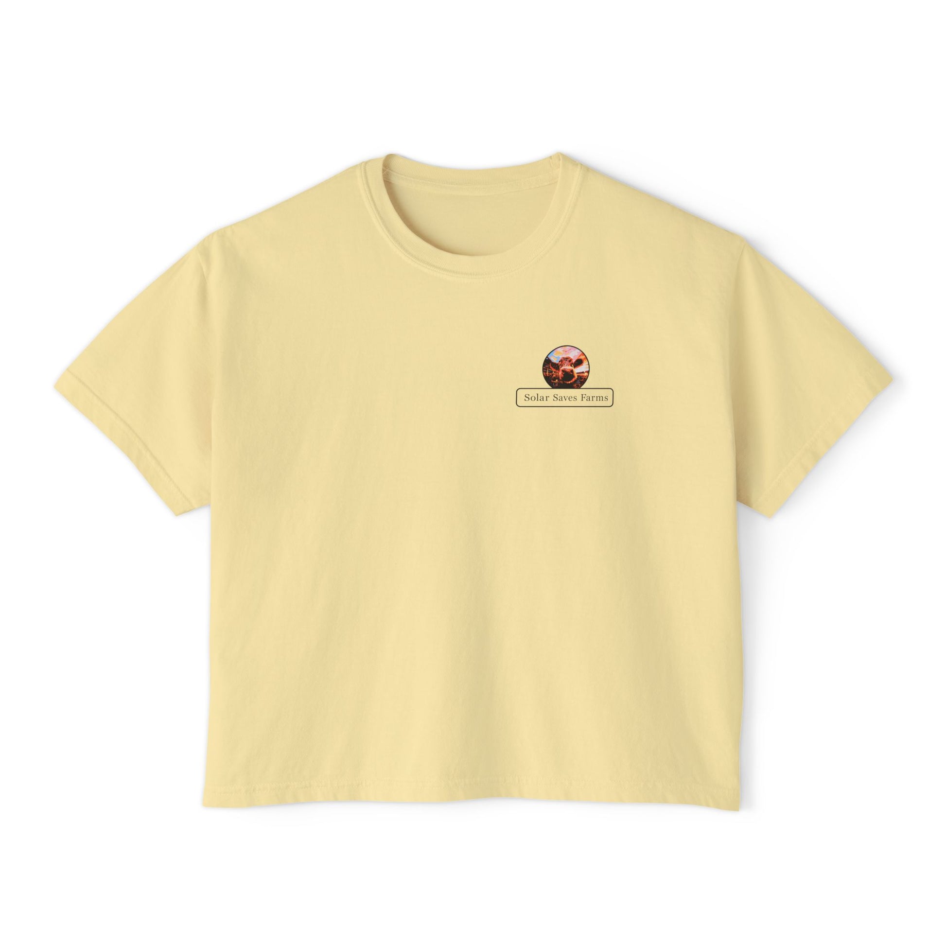 Solar Saves Farm — Women's Boxy Tee