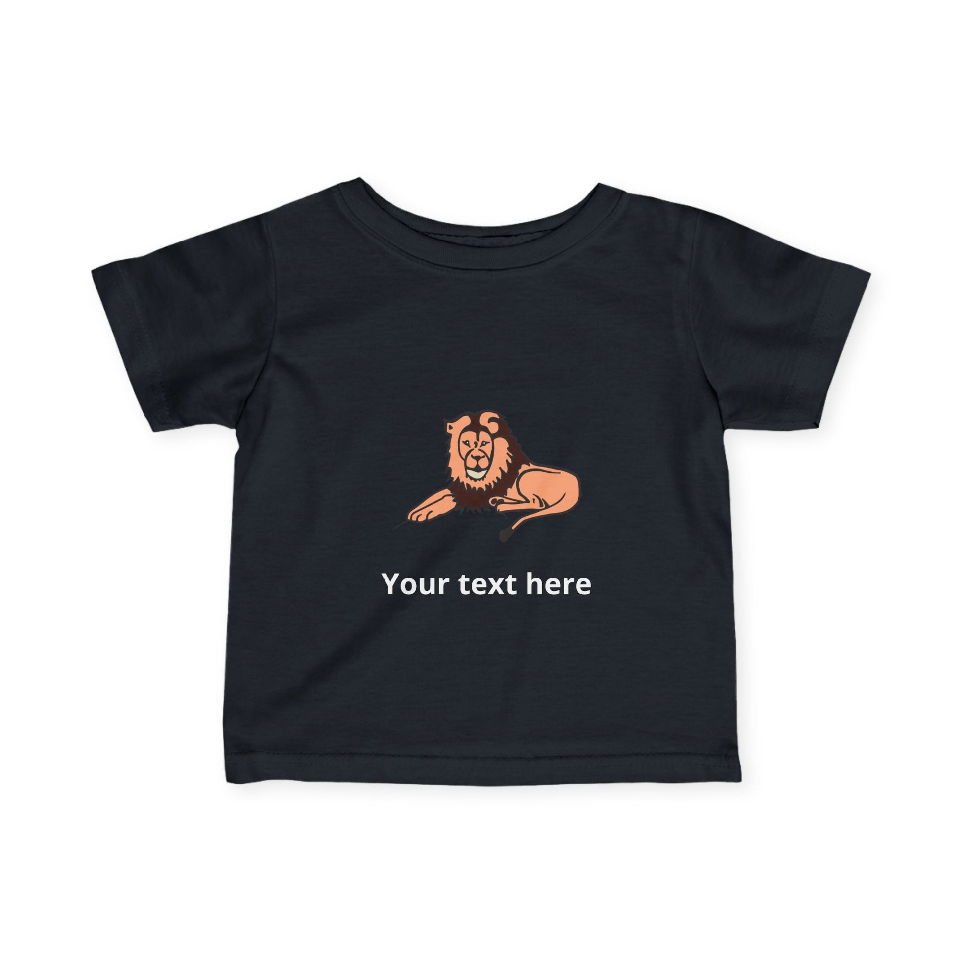 Lion — Customizable Infant Tee - Baby Shirt