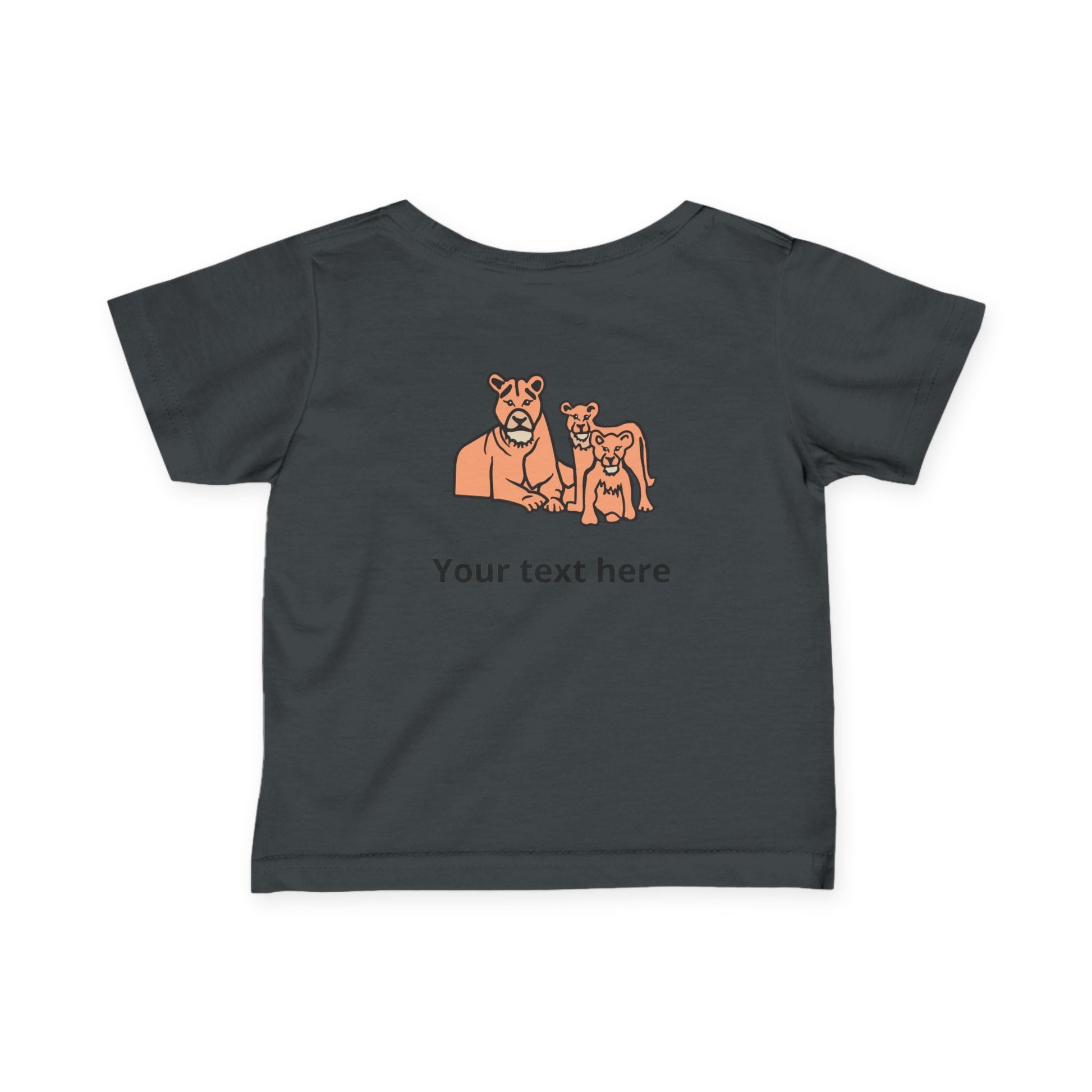 Lion — Customizable Infant Tee - Baby Shirt