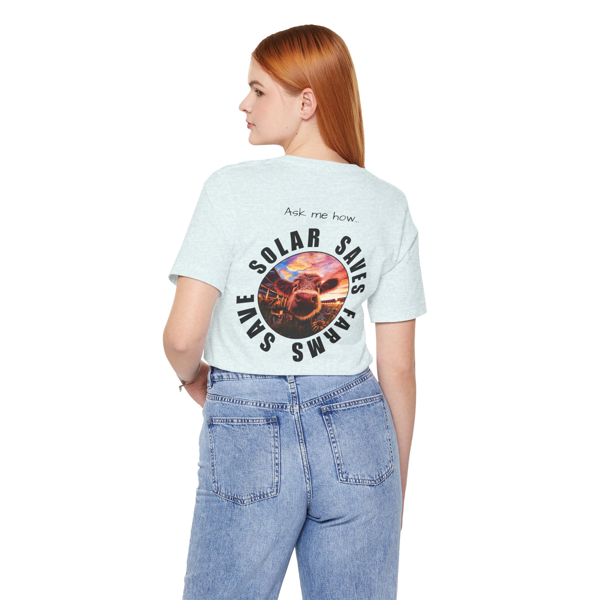 Solar Saves Farms T‑Shirt — Unisex