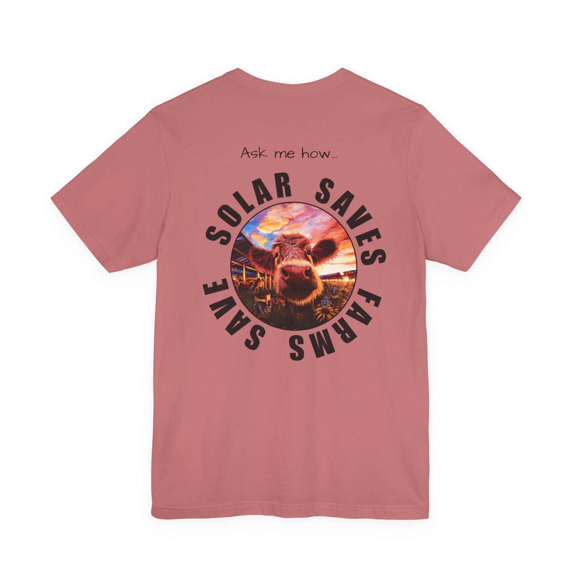 Solar Saves Farms T‑Shirt — Unisex