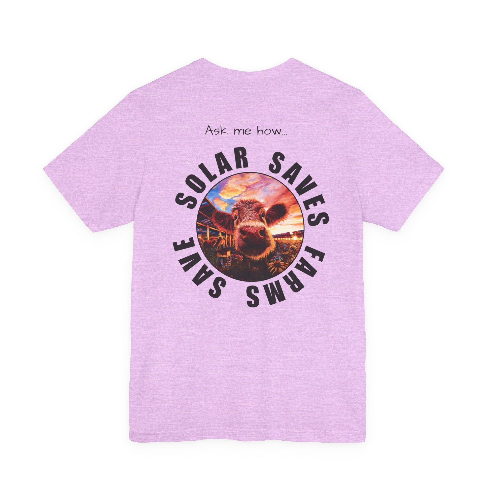 Solar Saves Farms T‑Shirt — Unisex