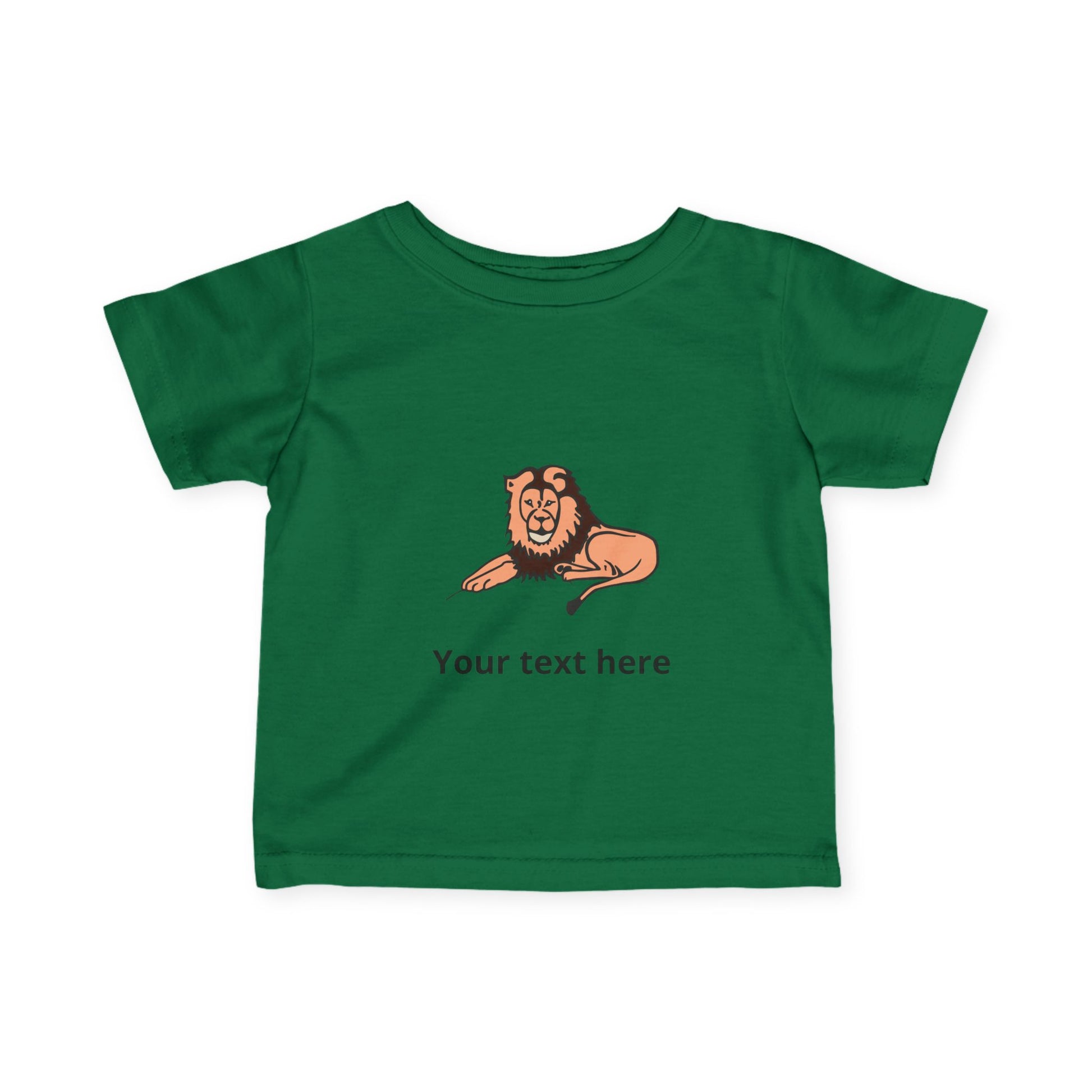 Lion — Customizable Infant Tee - Baby Shirt