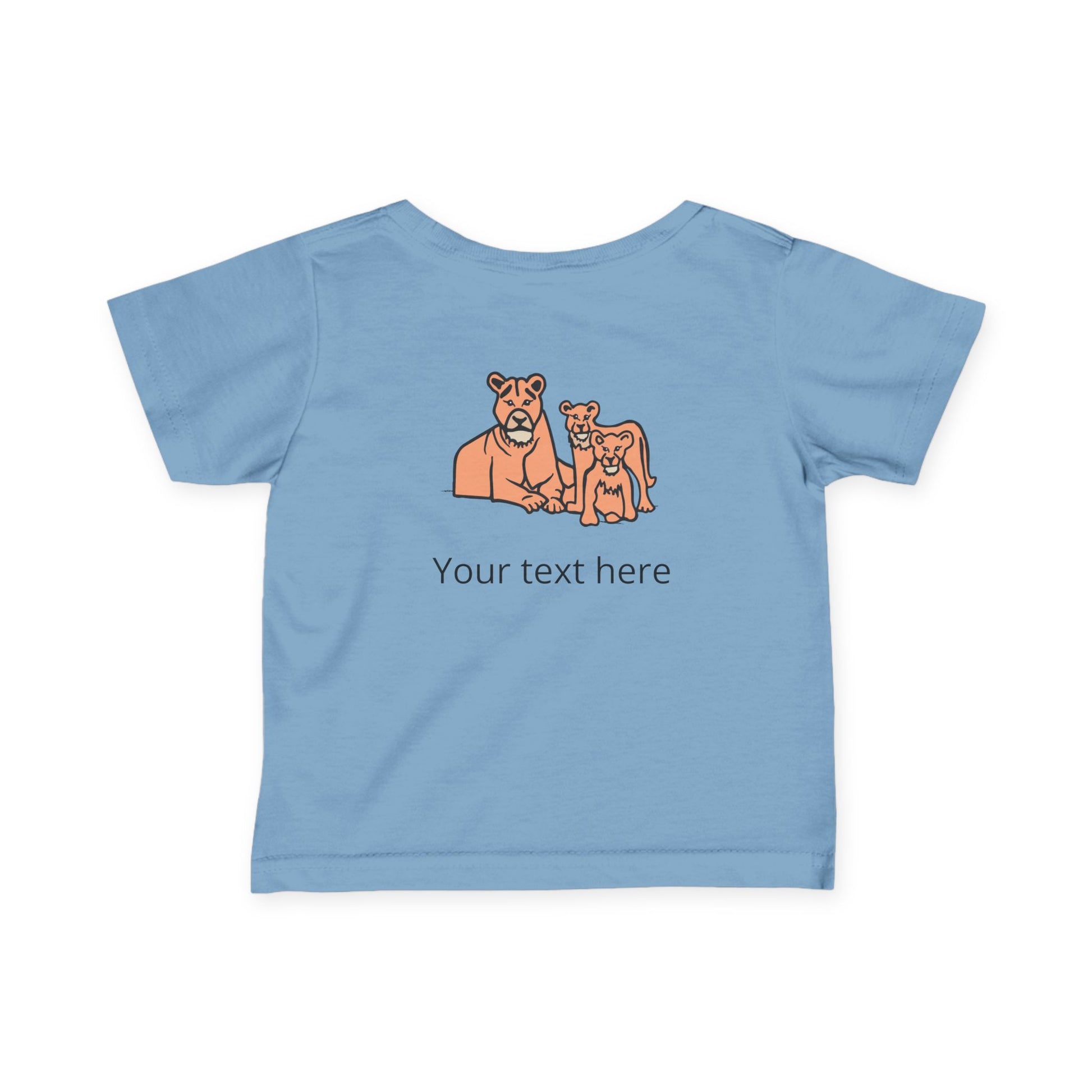Lion — Customizable Infant Tee - Baby Shirt