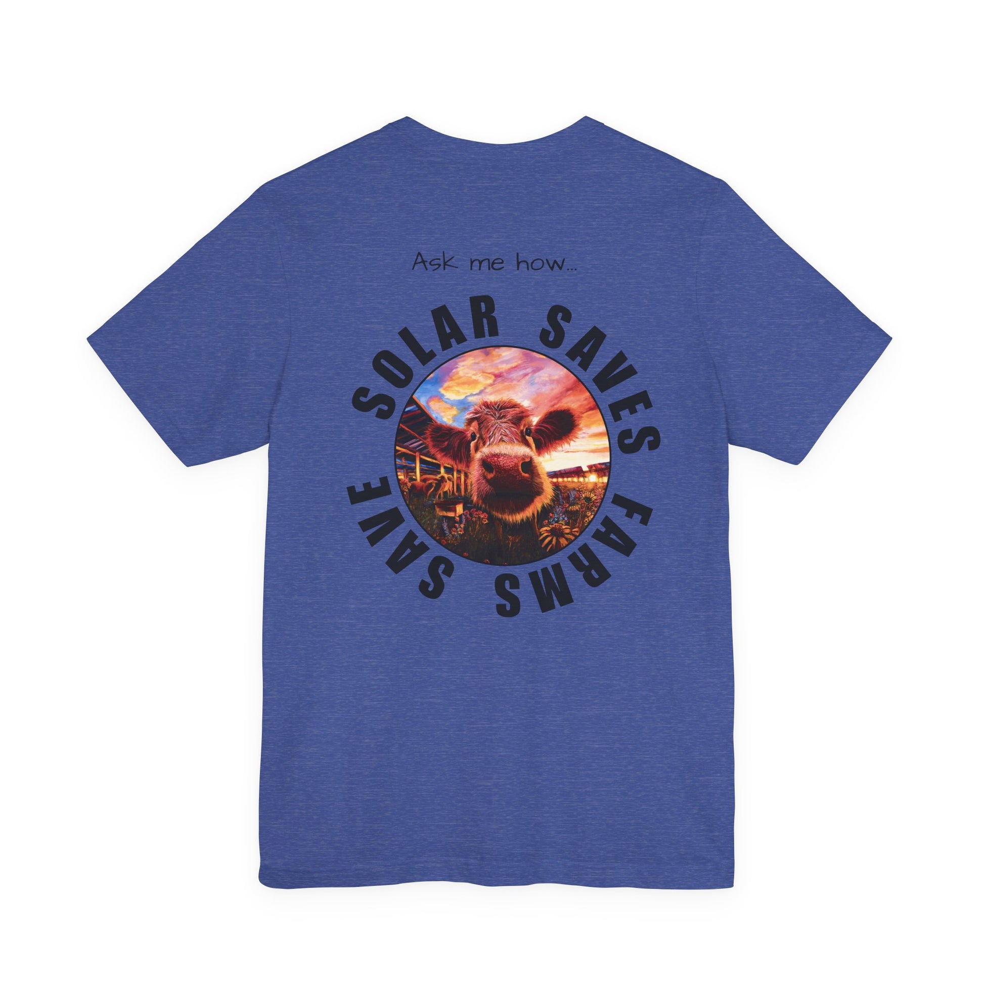 Solar Saves Farms T‑Shirt — Unisex