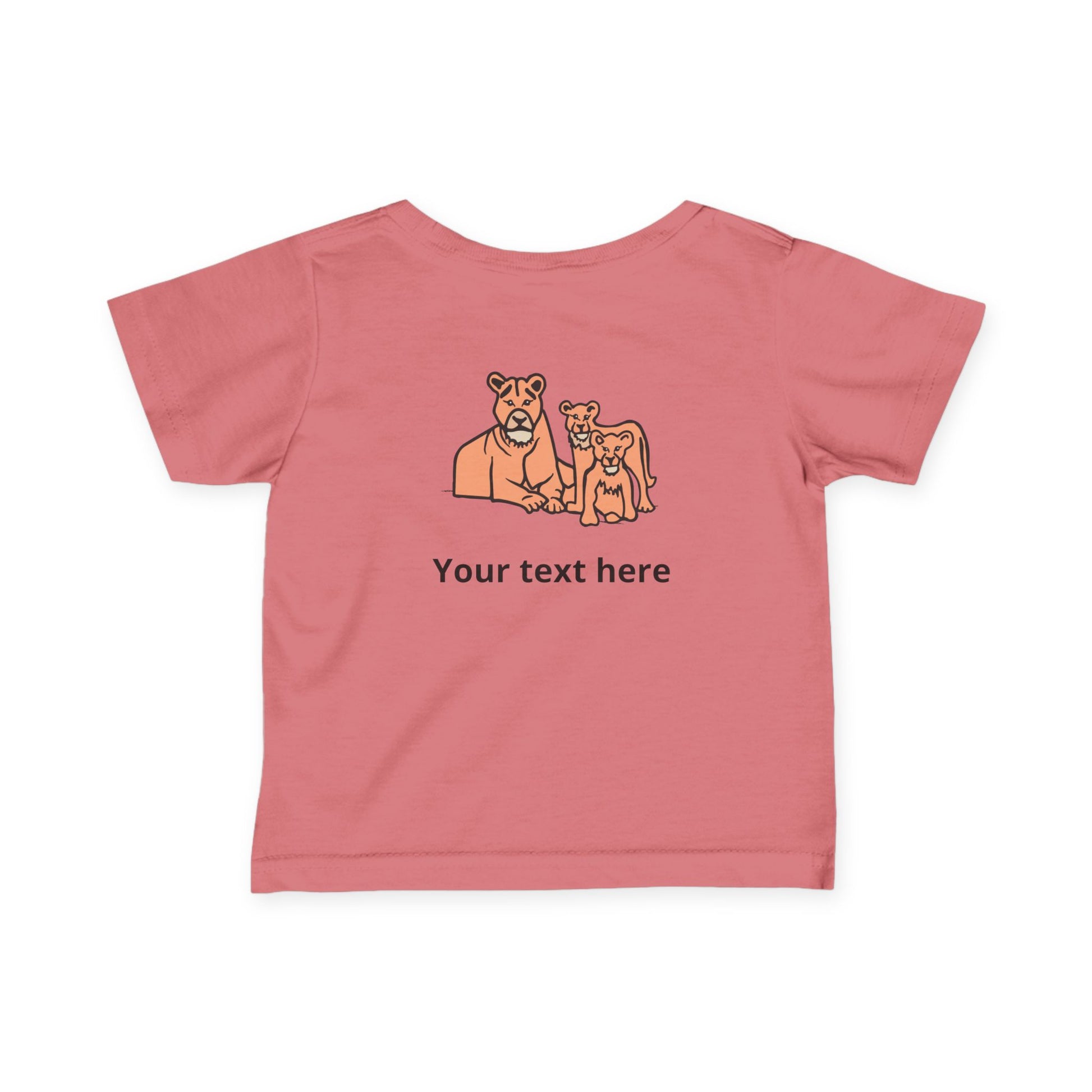 Lion — Customizable Infant Tee - Baby Shirt