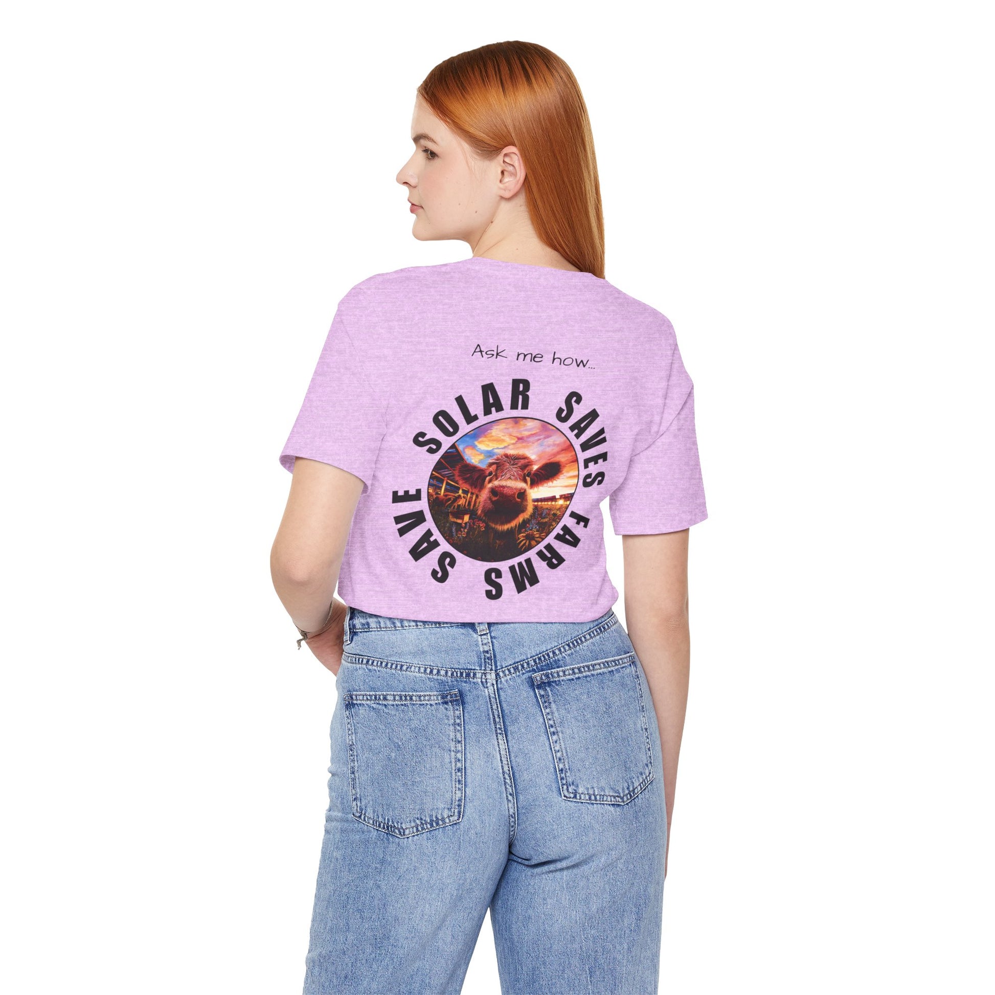 Solar Saves Farms T‑Shirt — Unisex