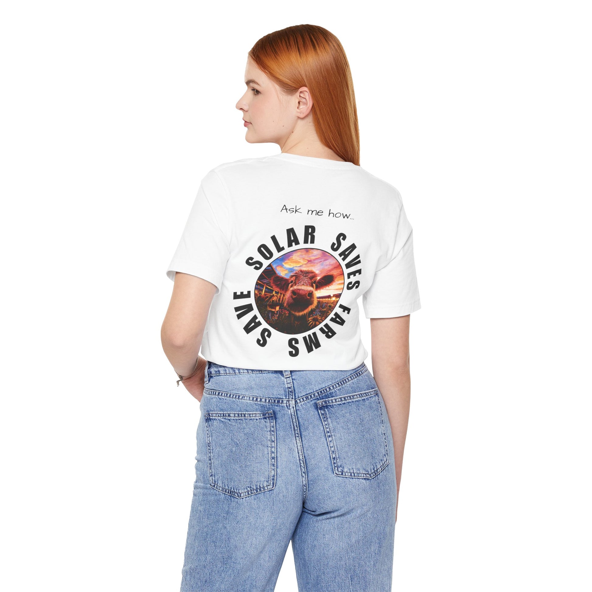 Solar Saves Farms T‑Shirt — Unisex