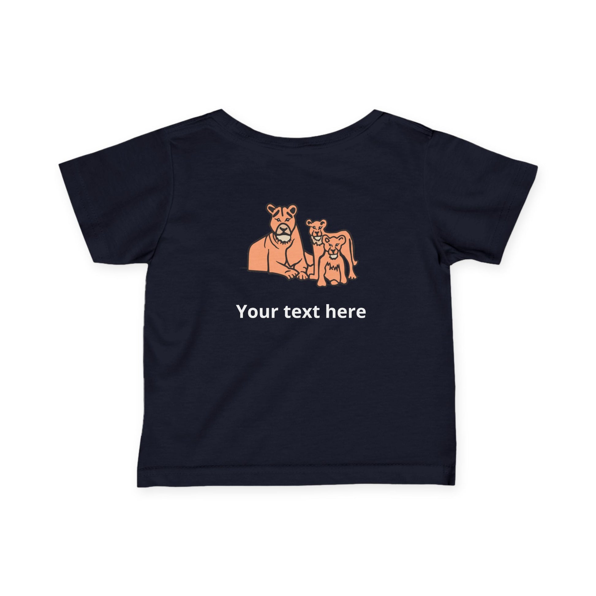 Lion — Customizable Infant Tee - Baby Shirt