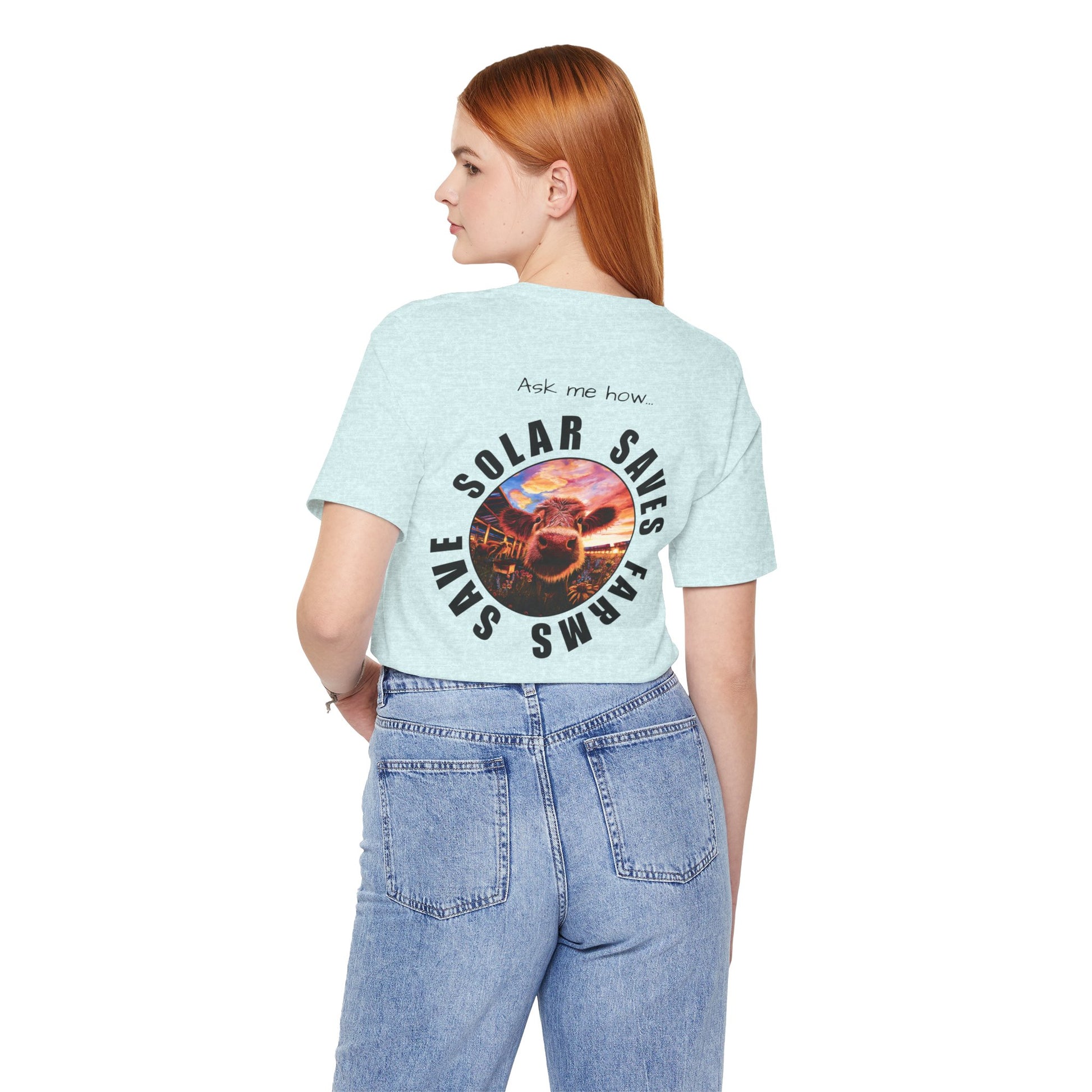 Solar Saves Farms T‑Shirt — Unisex