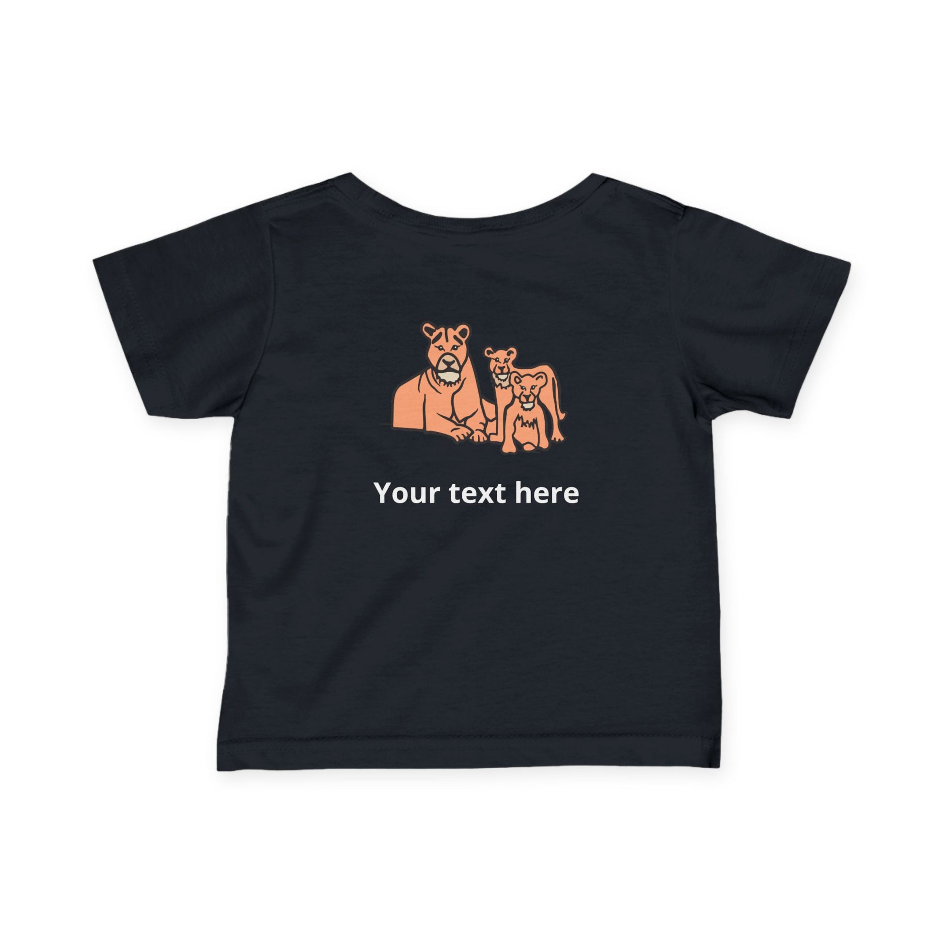 Lion — Customizable Infant Tee - Baby Shirt