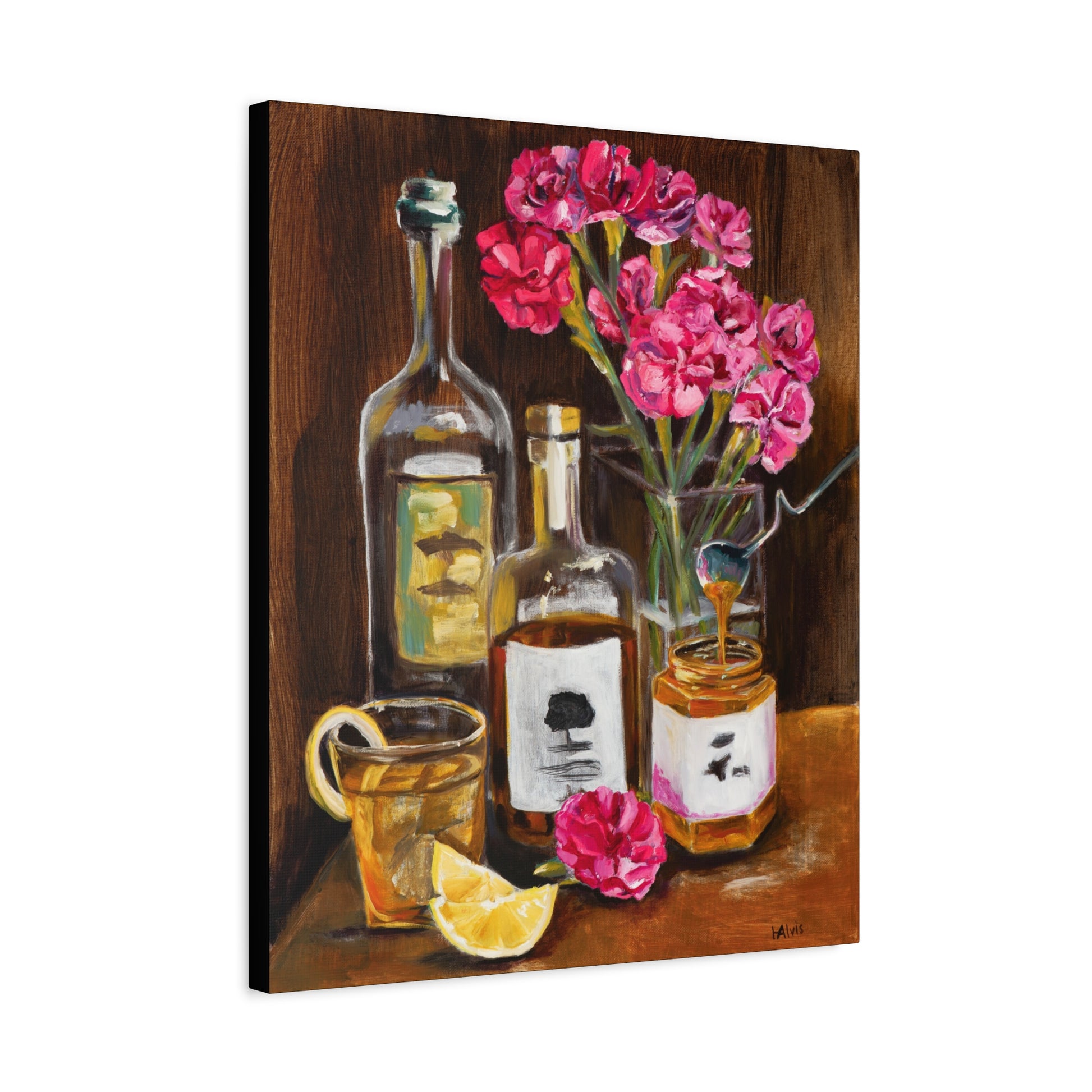 Whiskey Sour — Stretched Canvas