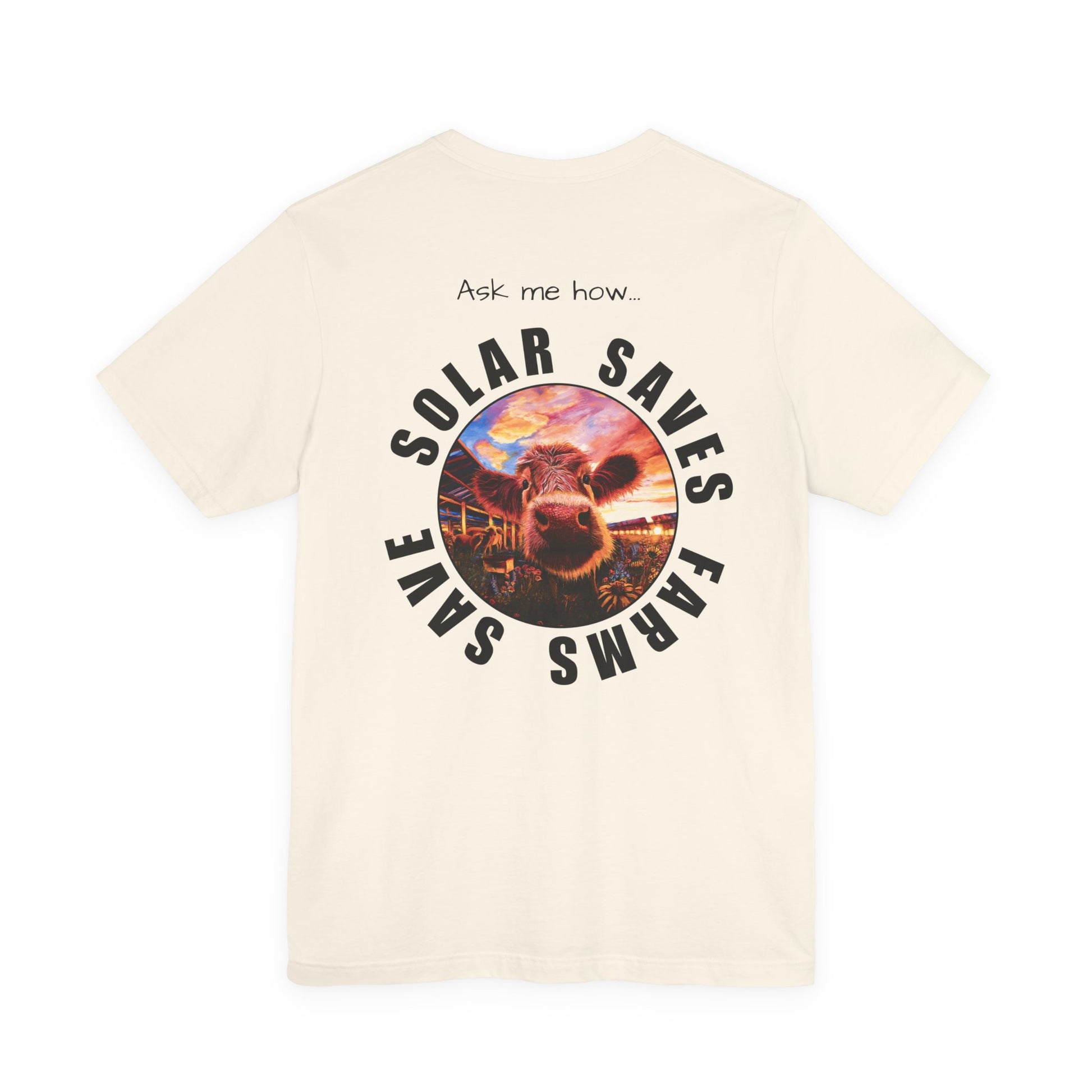 Solar Saves Farms T‑Shirt — Unisex