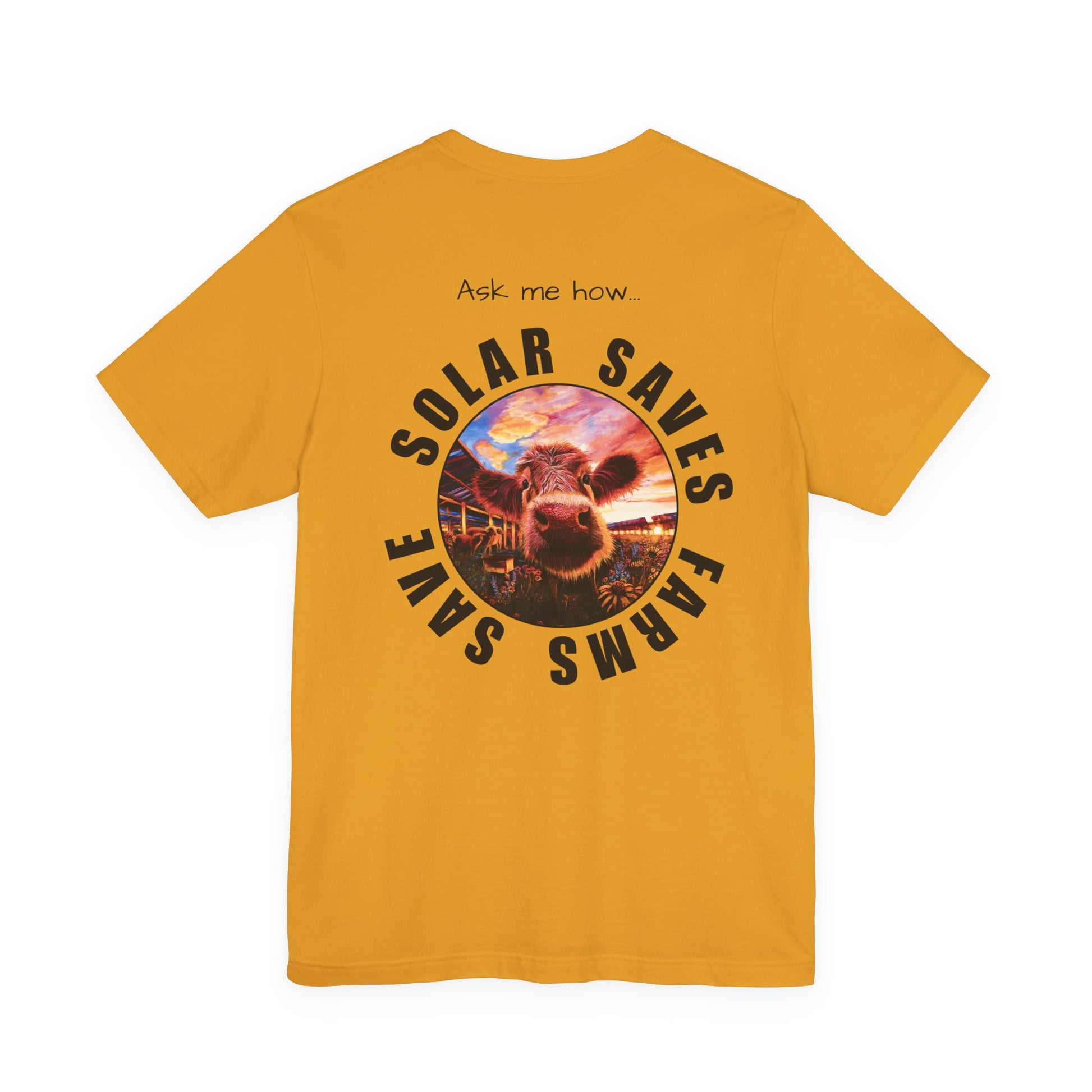 Solar Saves Farms T‑Shirt — Unisex
