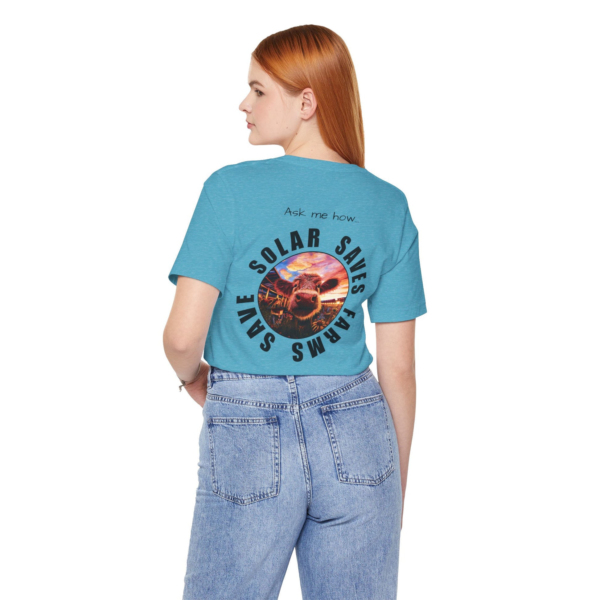 Solar Saves Farms T‑Shirt — Unisex