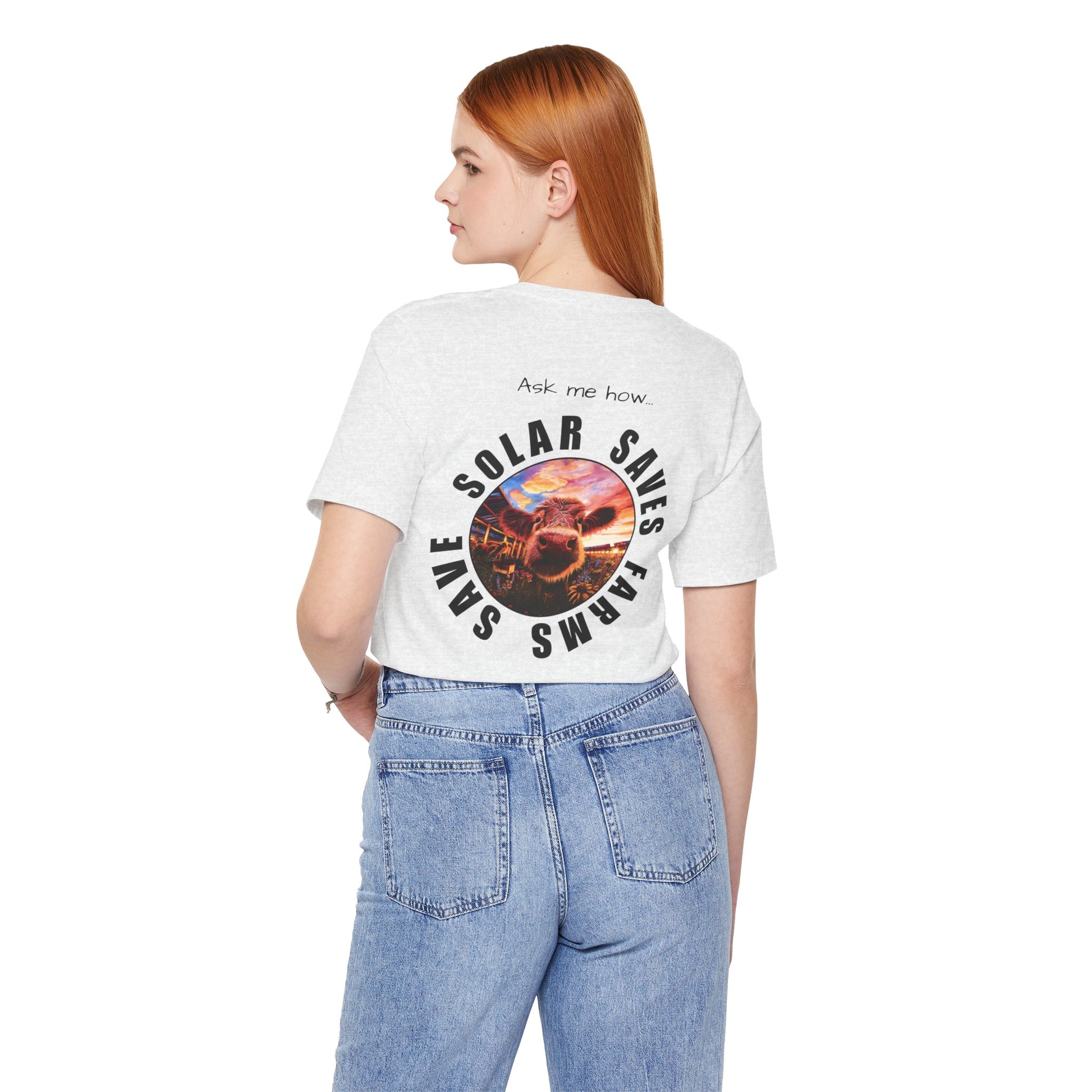 Solar Saves Farms T‑Shirt — Unisex