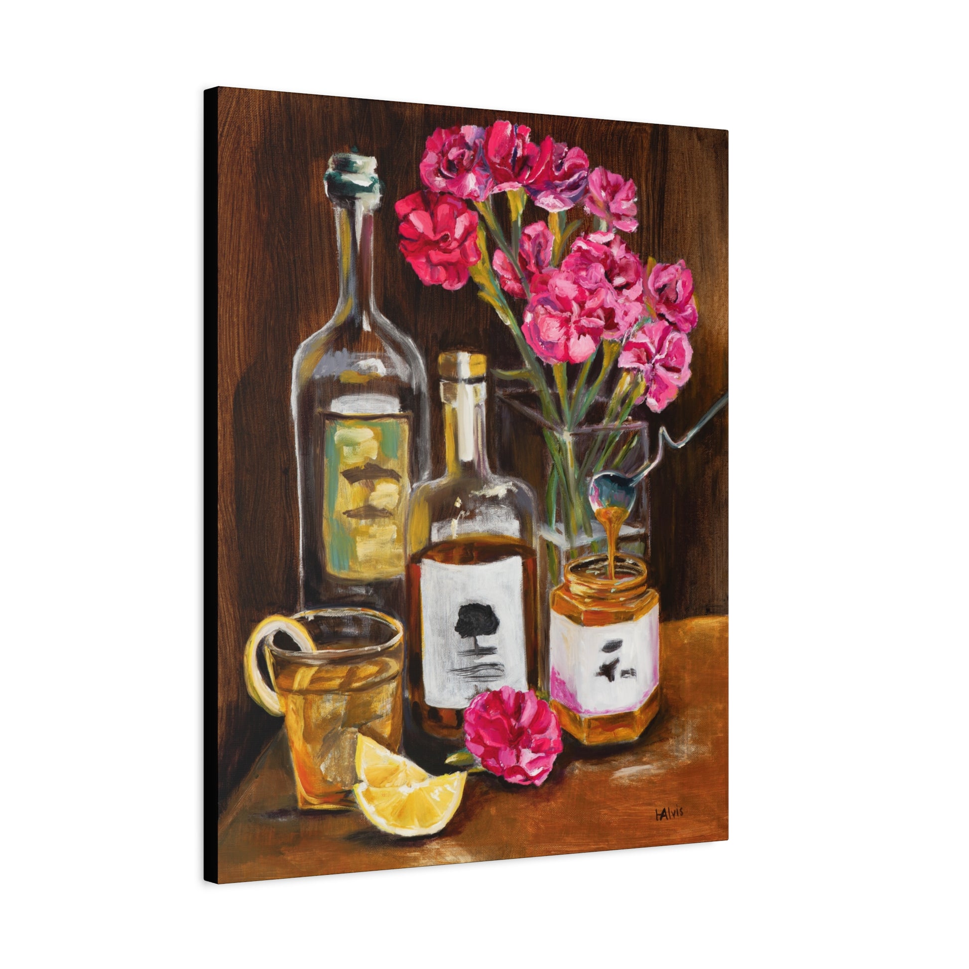 Whiskey Sour — Stretched Canvas