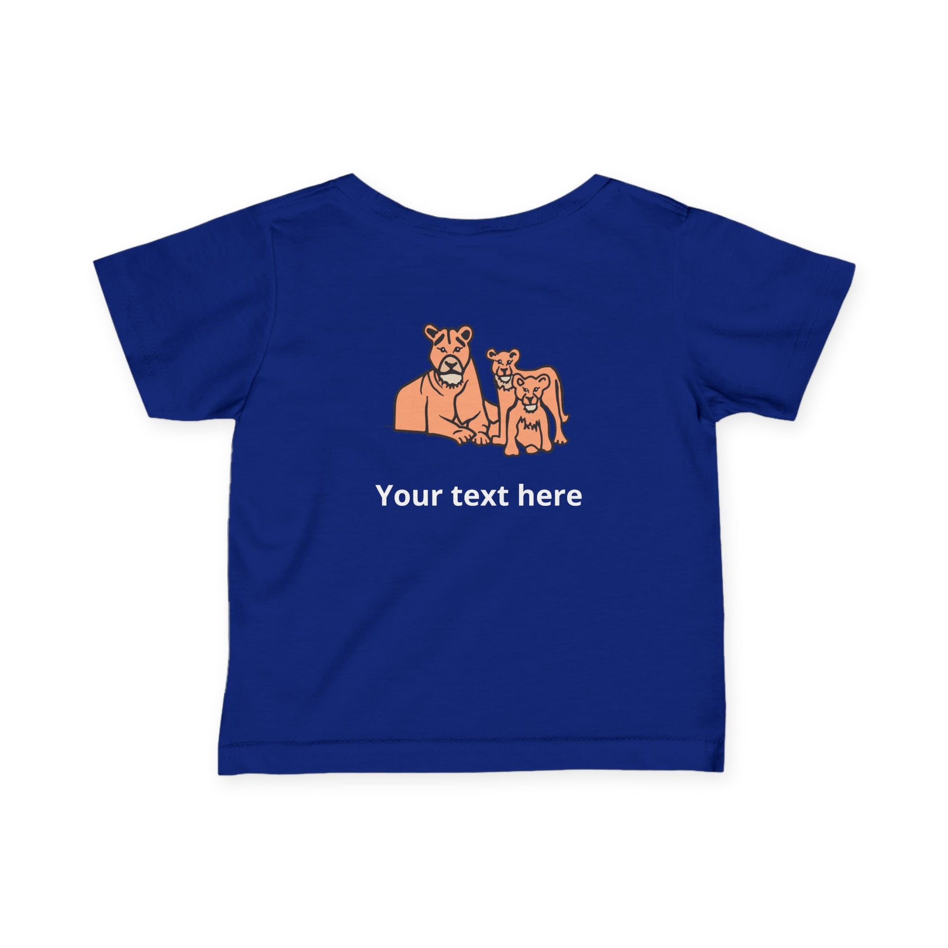 Lion — Customizable Infant Tee - Baby Shirt