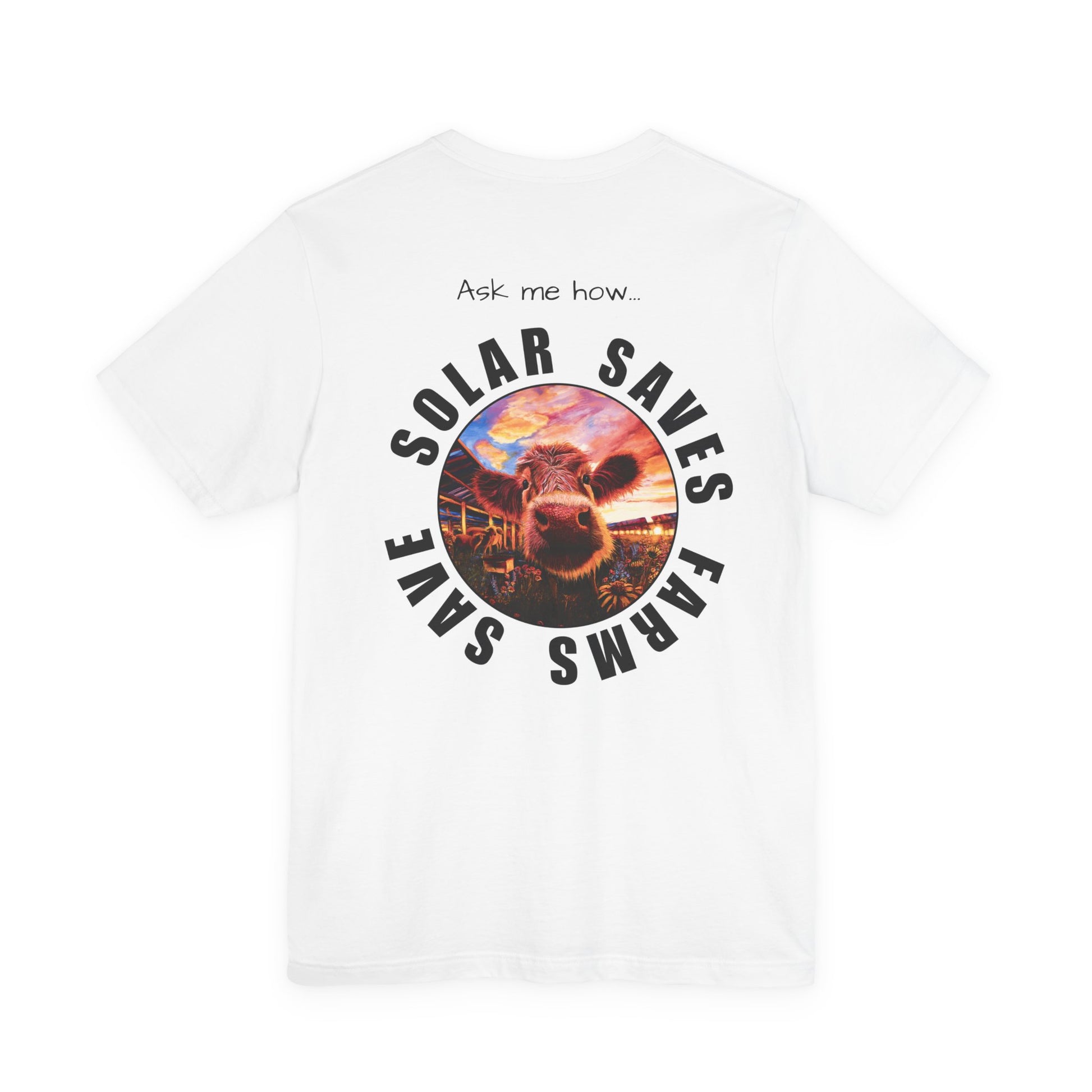 Solar Saves Farms T‑Shirt — Unisex