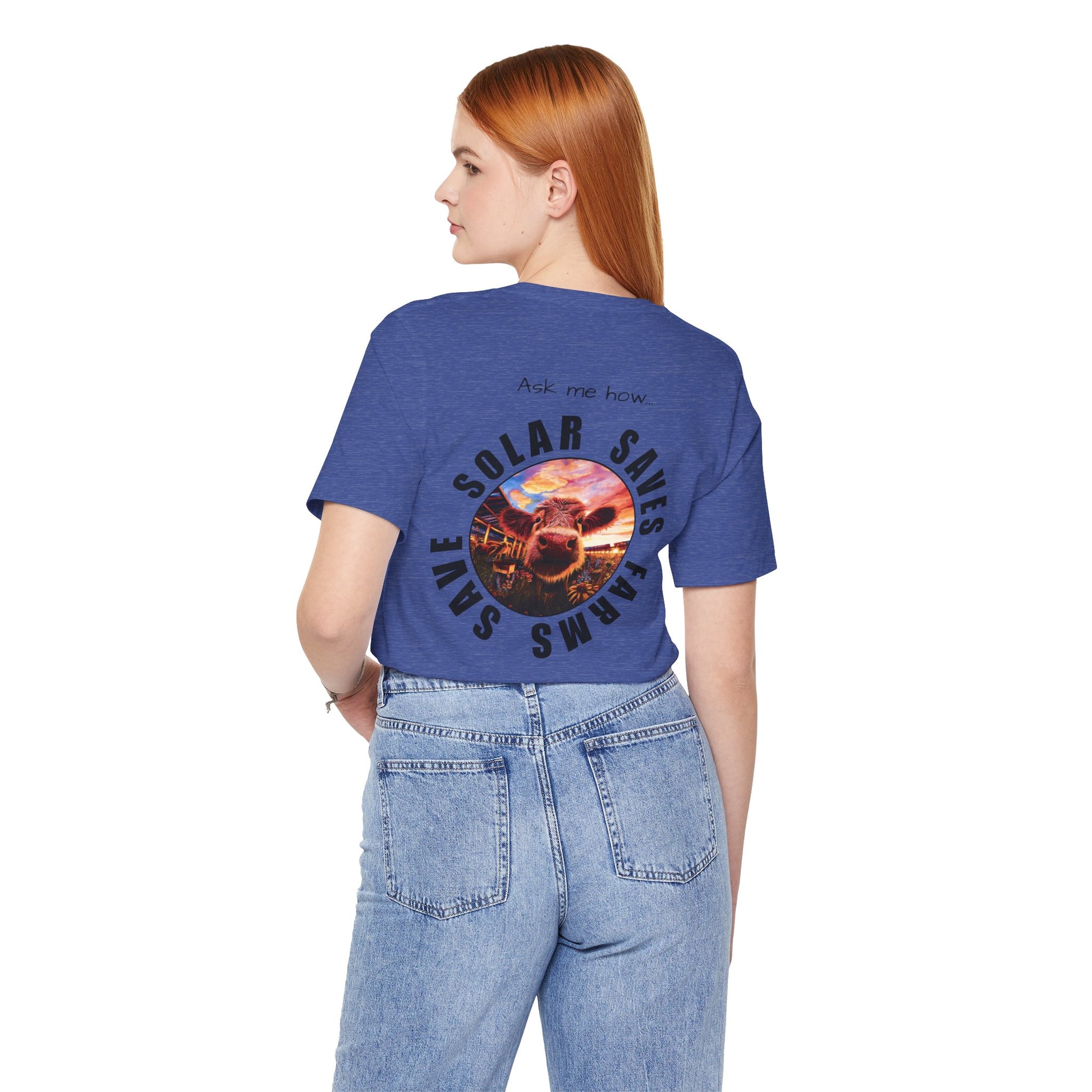 Solar Saves Farms T‑Shirt — Unisex