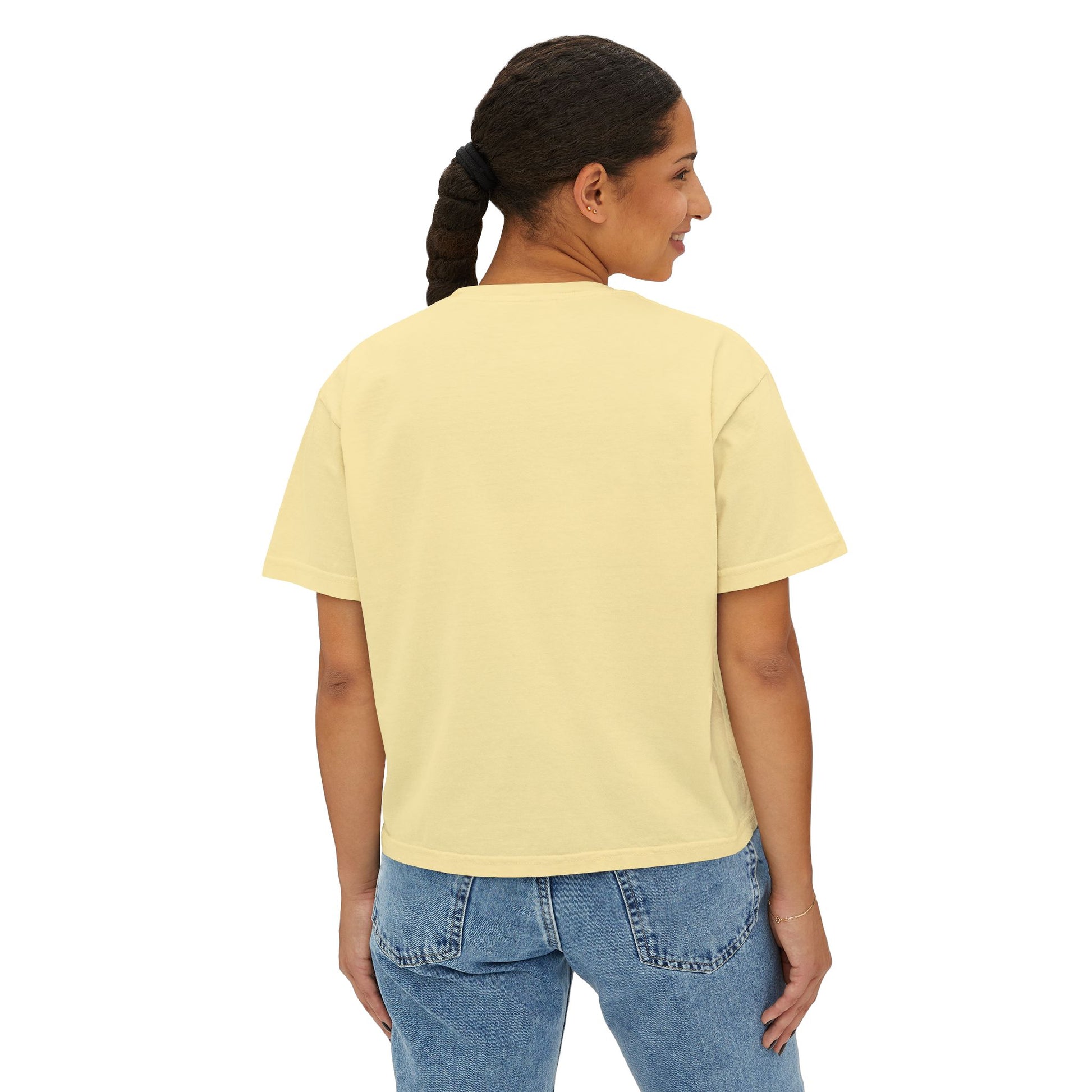 Resist Portrait Boxy Tee – Feminist Statement Graphic Tee