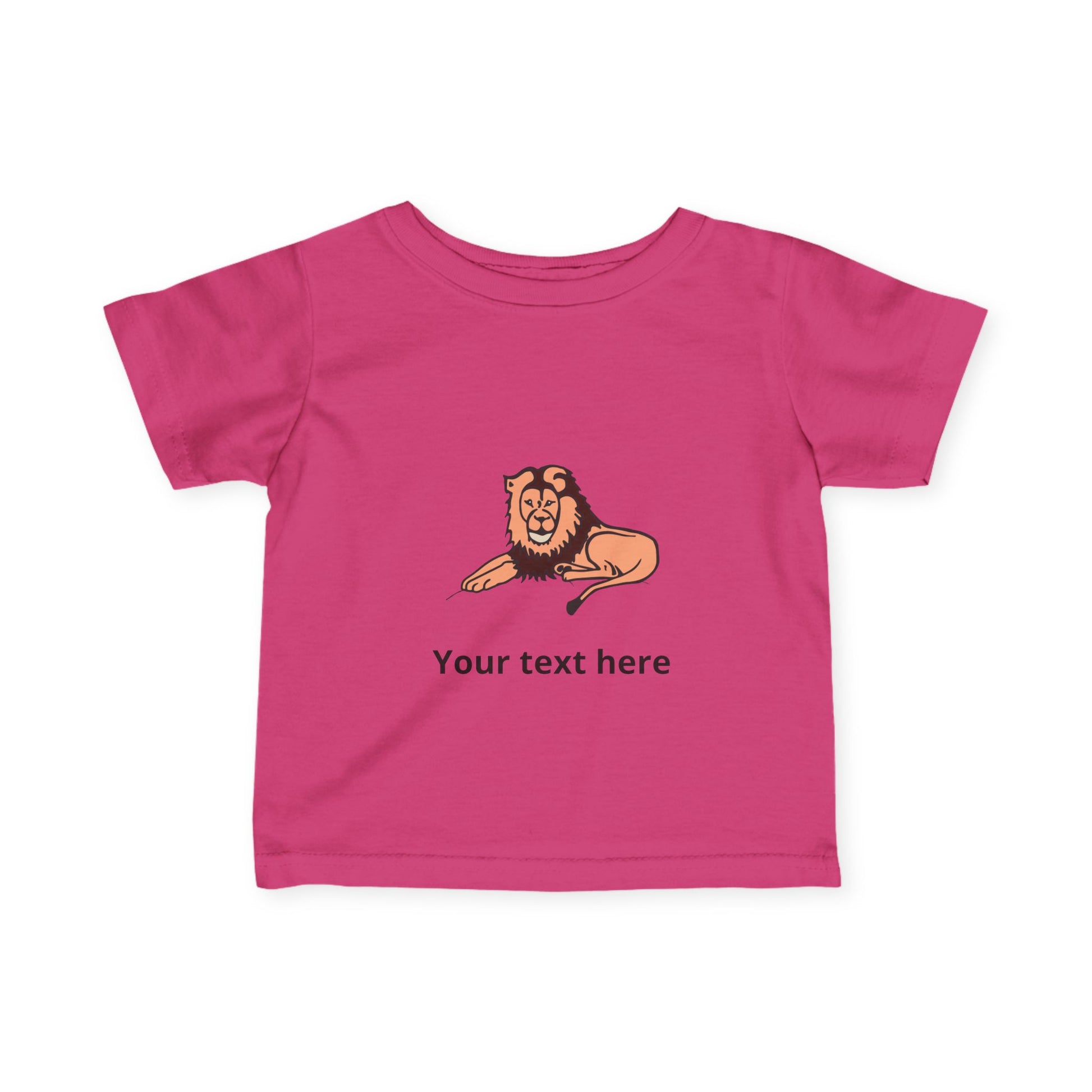 Lion — Customizable Infant Tee - Baby Shirt