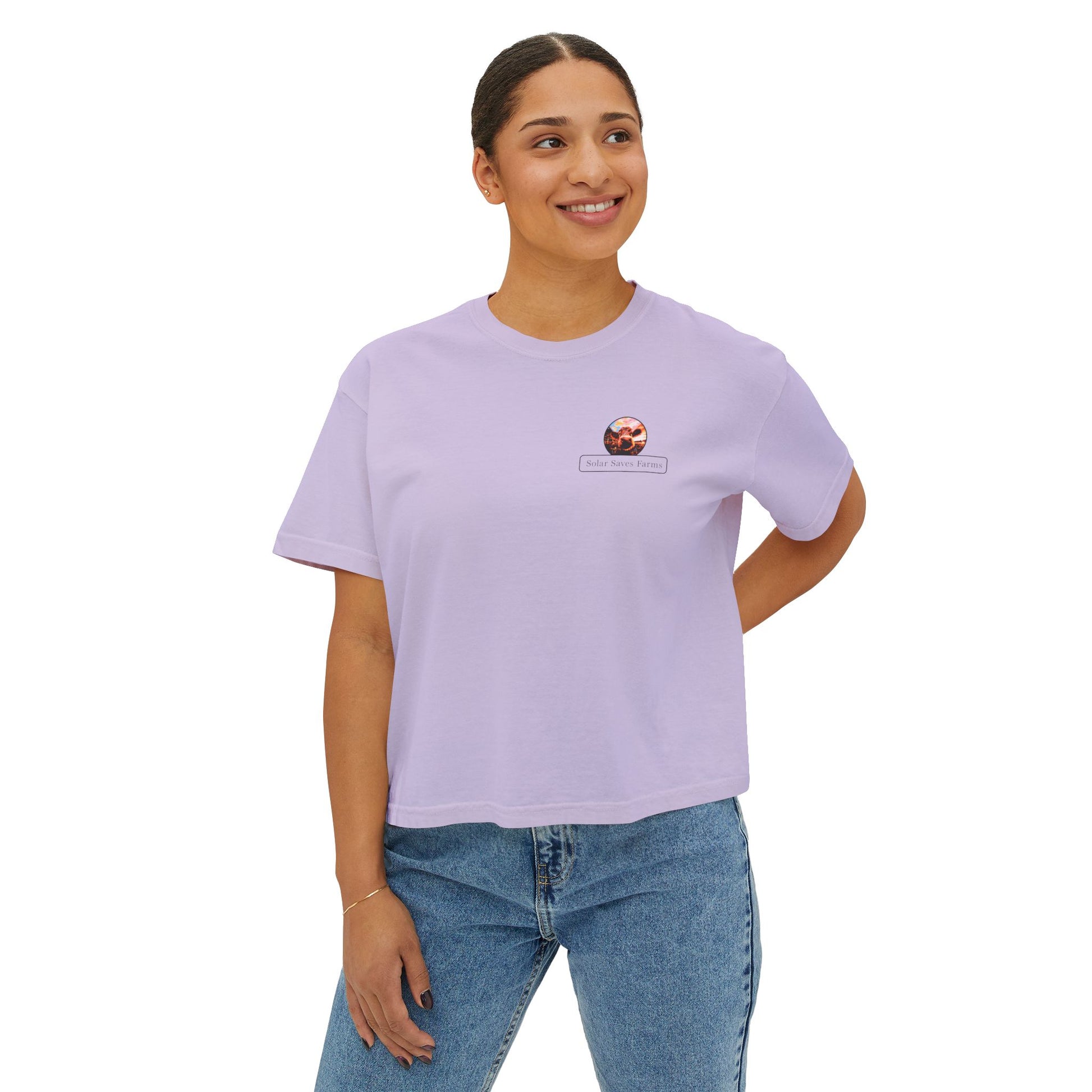 Solar Saves Farm — Women's Boxy Tee