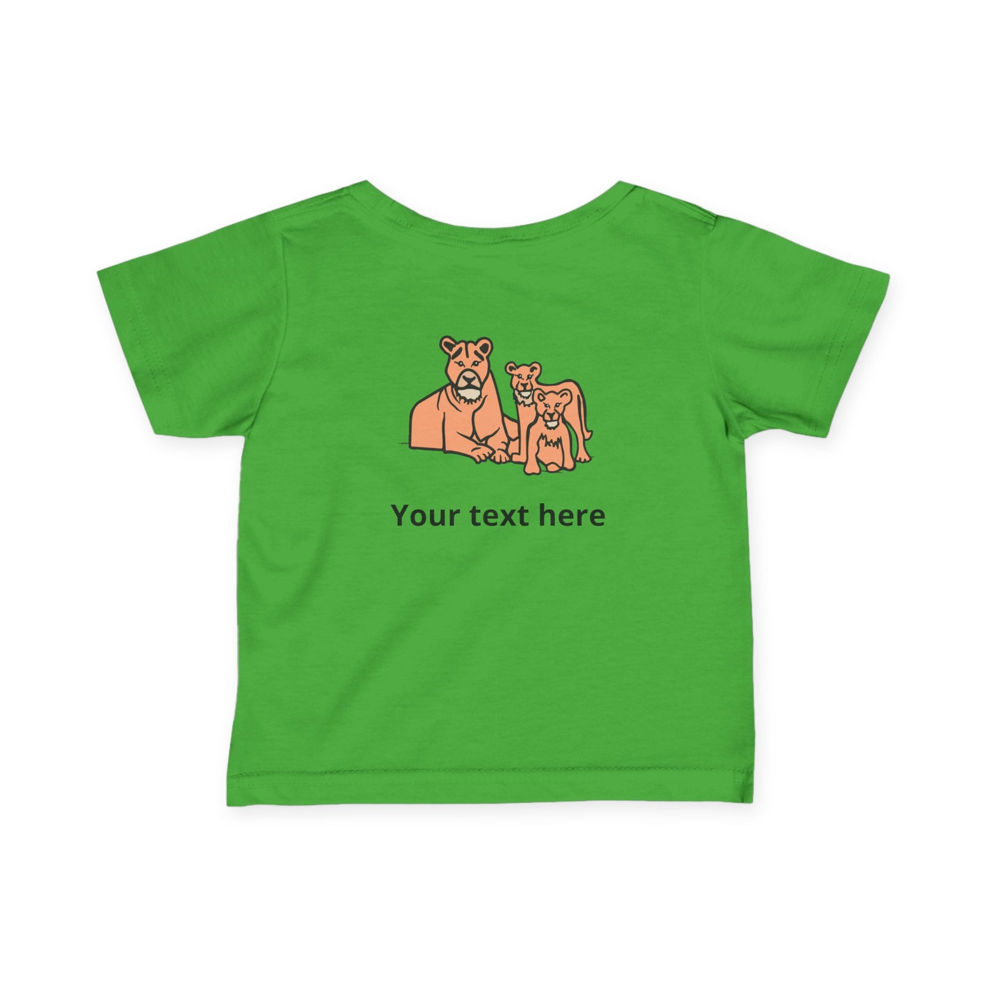 Lion — Customizable Infant Tee - Baby Shirt