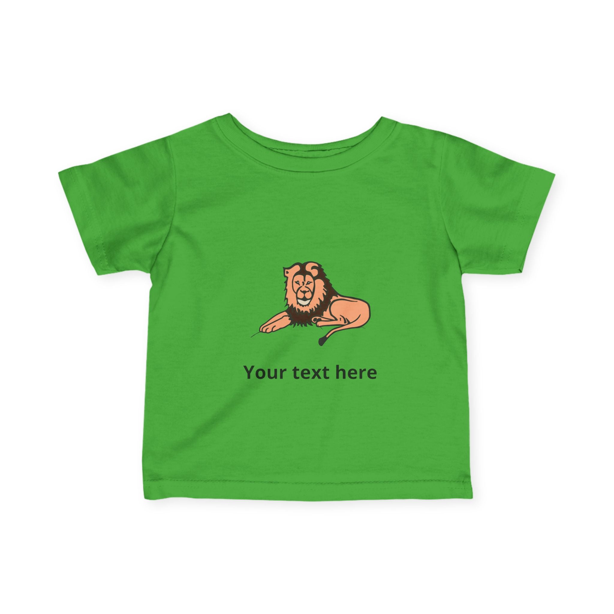 Lion — Customizable Infant Tee - Baby Shirt