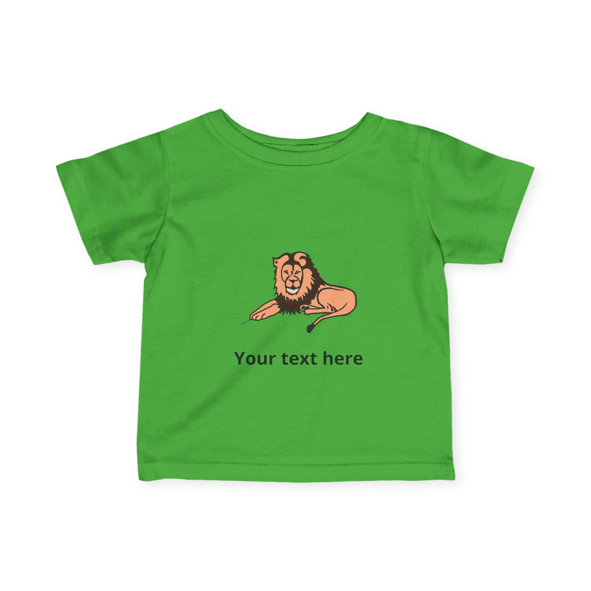 Lion — Customizable Infant Tee - Baby Shirt