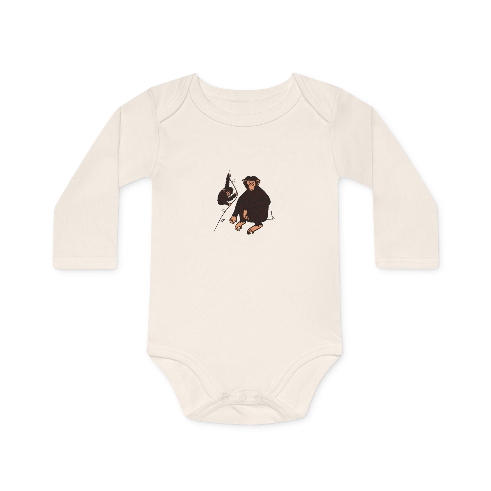 Chimpanzee — Organic Onesie