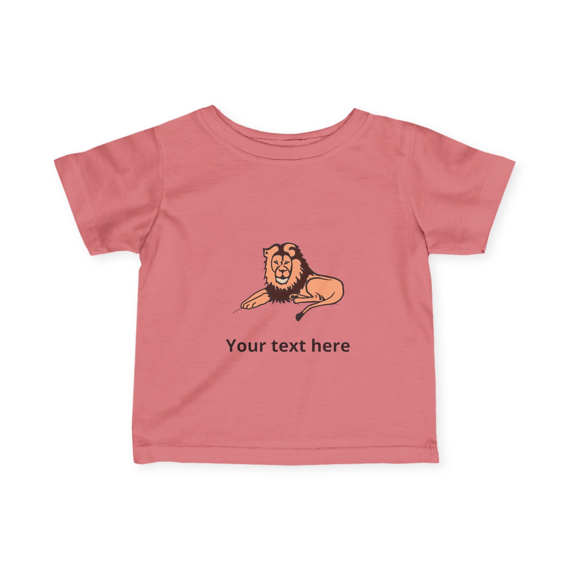 Lion — Customizable Infant Tee - Baby Shirt